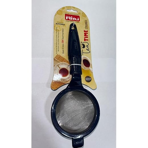 Ritu J 369 Tea Time Strainer/Chai Chhalni/Coffee Strainer/Ju