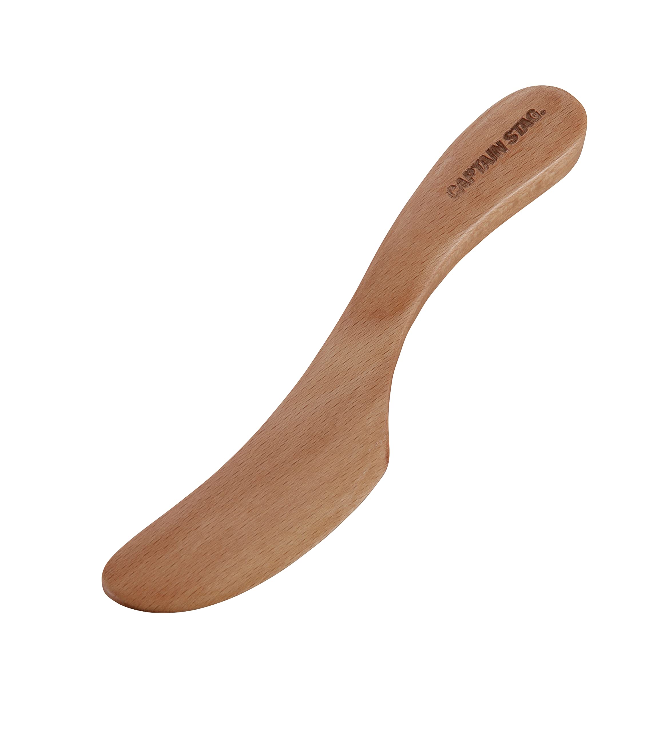 CAPTAIN STAG Wooden Cutlery Spoon and Fork Set of 2, Soup Spoon, Butter Knife, Modern Fork, Wood Bless, UP-2700, UP-2704, UP-2705, UP-2713 : Sports & Outdoors