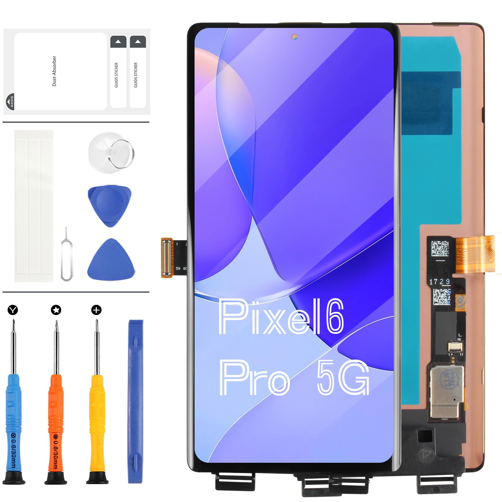 AGCUT OLED Schermo per Google Pixel 6 PRO LCD Display Pixel 6 PRO GLUOG