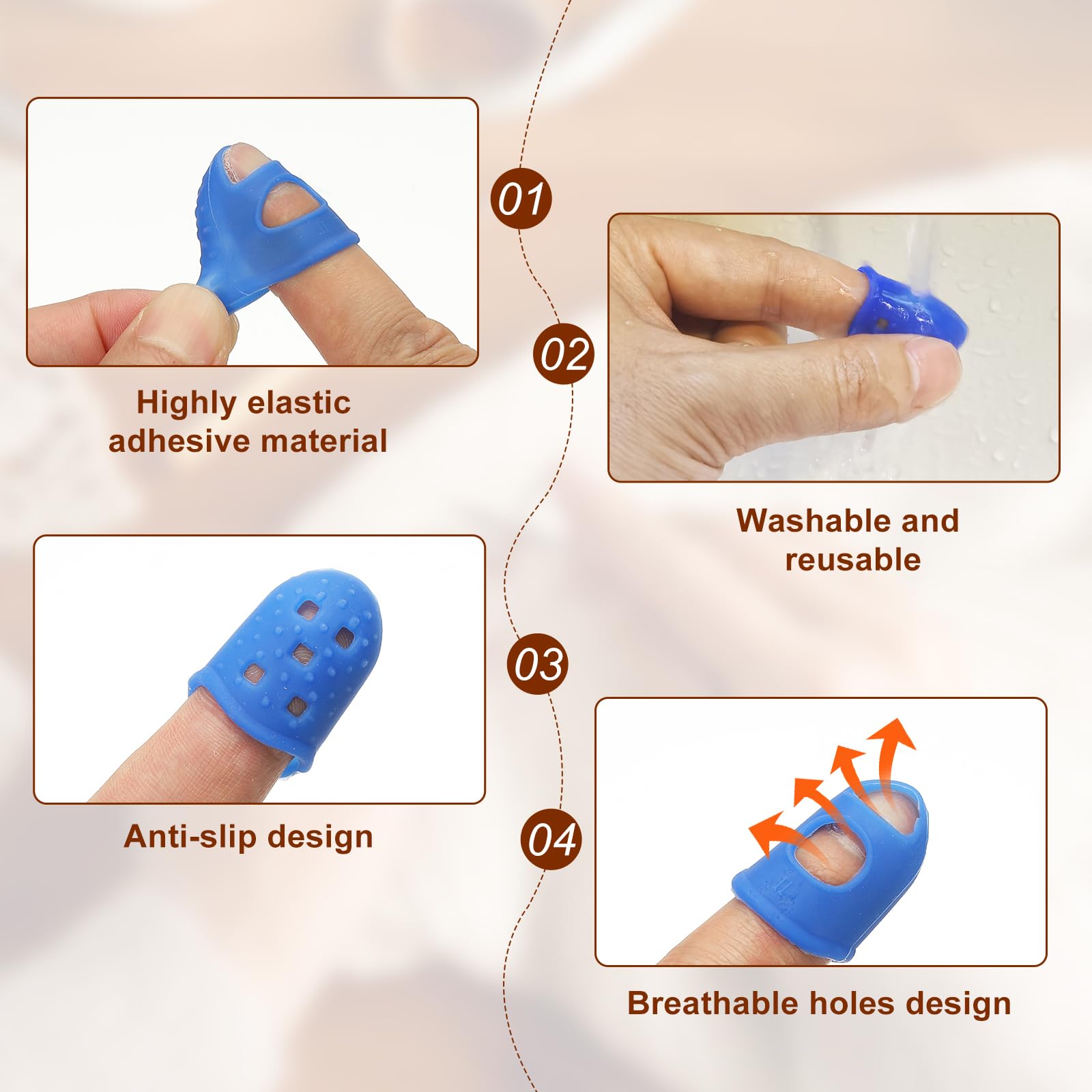 PATIKIL Finger Tip Covers Cots - Image 3