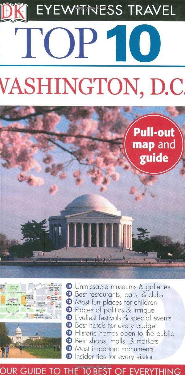Buy Top 10 Washington DC (Eyewitness Top 10 Travel Guide) — BookShops.in