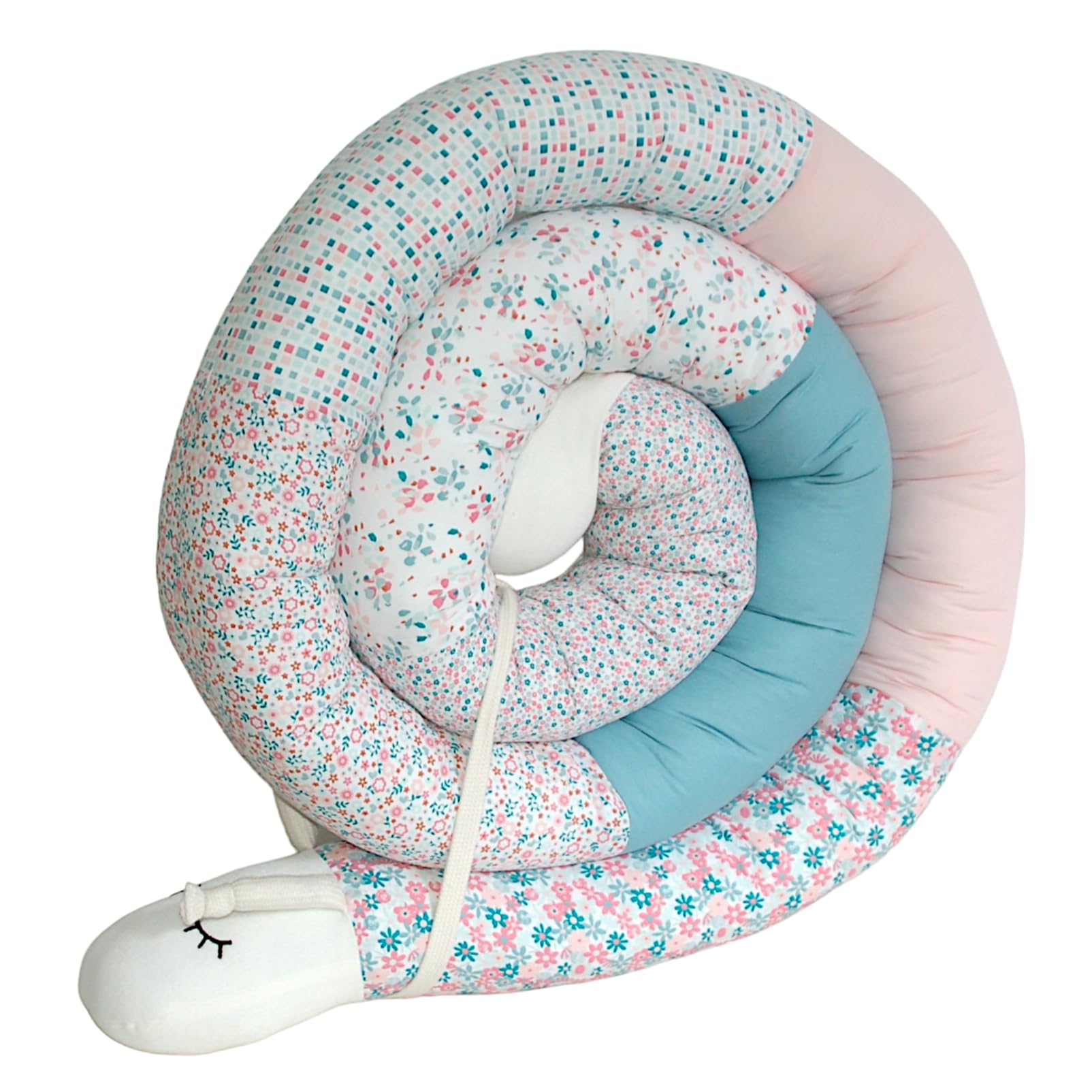 Bettschnecke/Bettschlange XXL (Motiv Bärli) Länge 250cm ** personalisierbar** Seitenschläferkissen