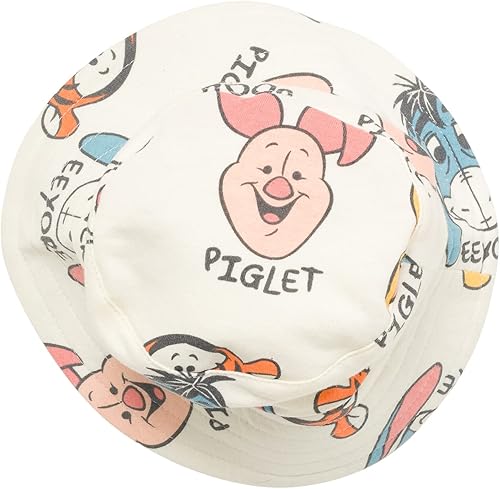 Miniatura 5 de Disney Winnie the Pooh - Conjunto de 3 piezas para bebé, camiseta y sombrero, tallas recién nacido a bebé (0-24 meses)