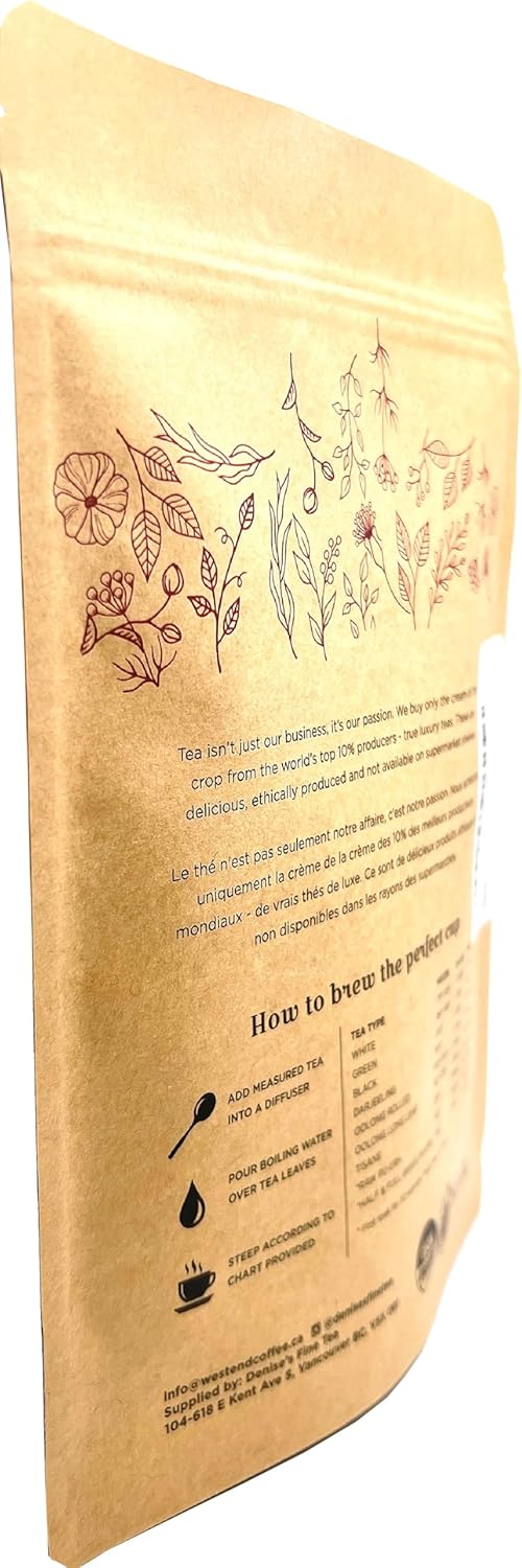 Denise's Fine Tea, Luxury Collection, Quanzhou Milk Oolong, Milk Oolong Tea, High Antioxidant, Loose Leaf (100g)