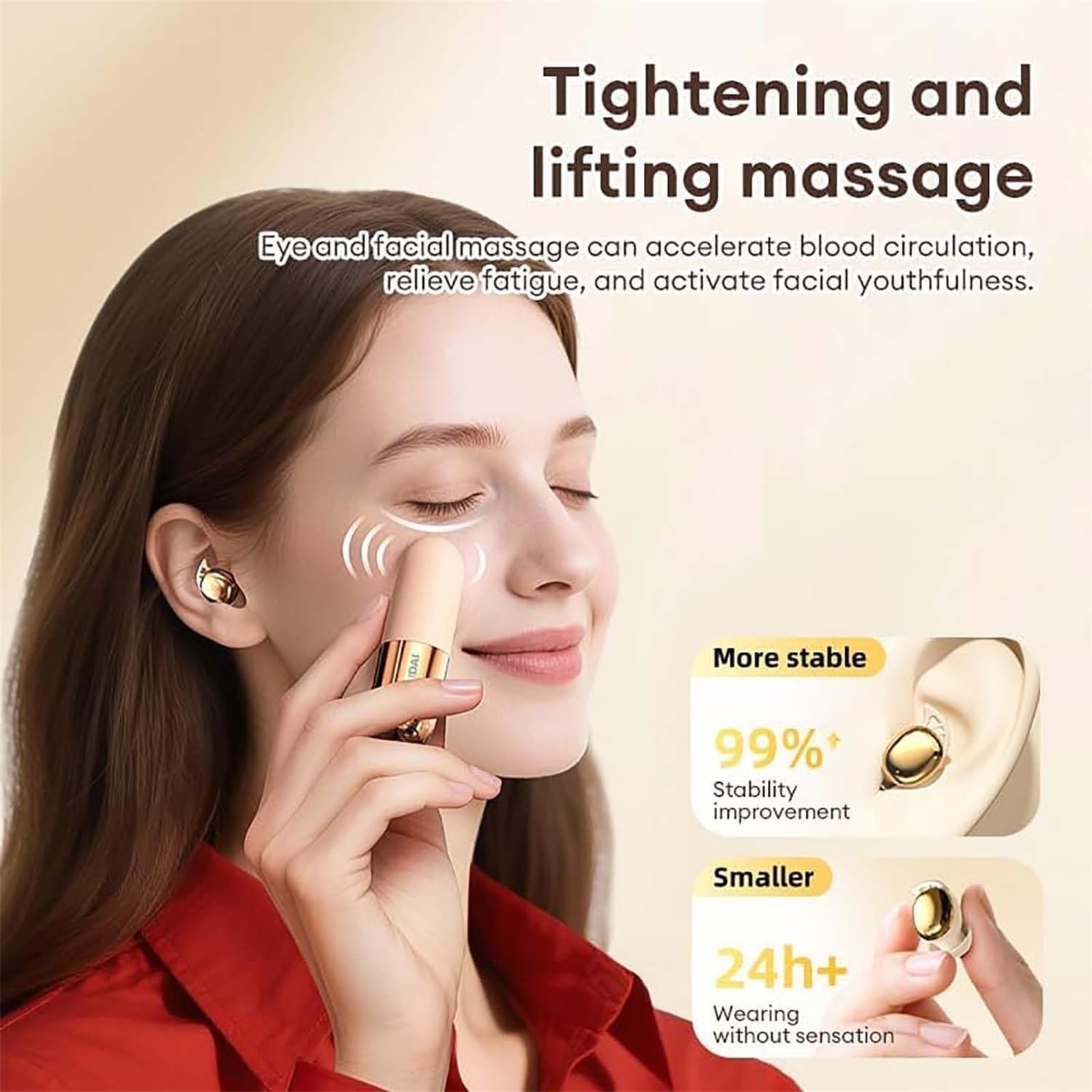 Auricolari Bluetooth wireless per sonno, cuffie massaggianti con vibrazioni, custodia impermeabile per relax e comfort, ideali per dormire e ascoltare musica