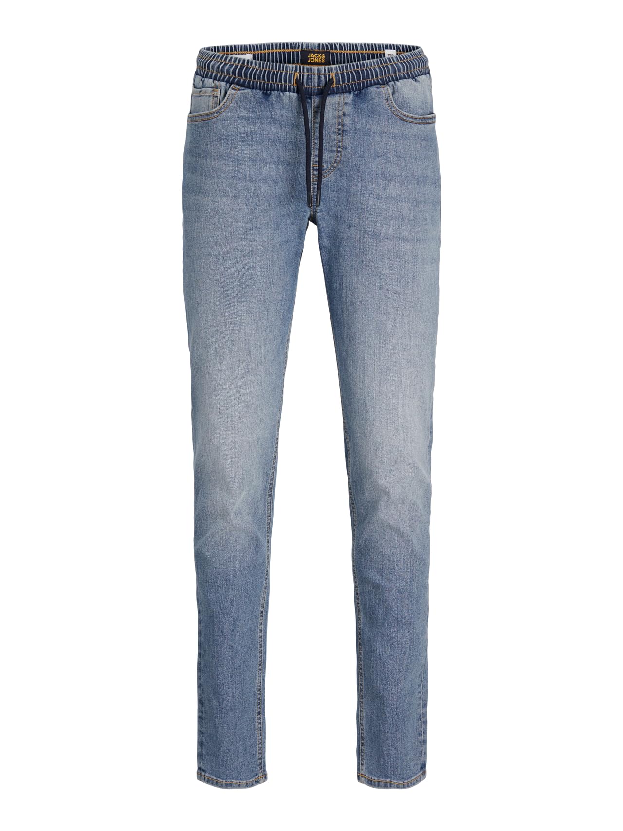 JACK & JONES Jjiglenn Jjelasticated Mf 995 Noos Mni - spodnie jeansowe Chłopcy