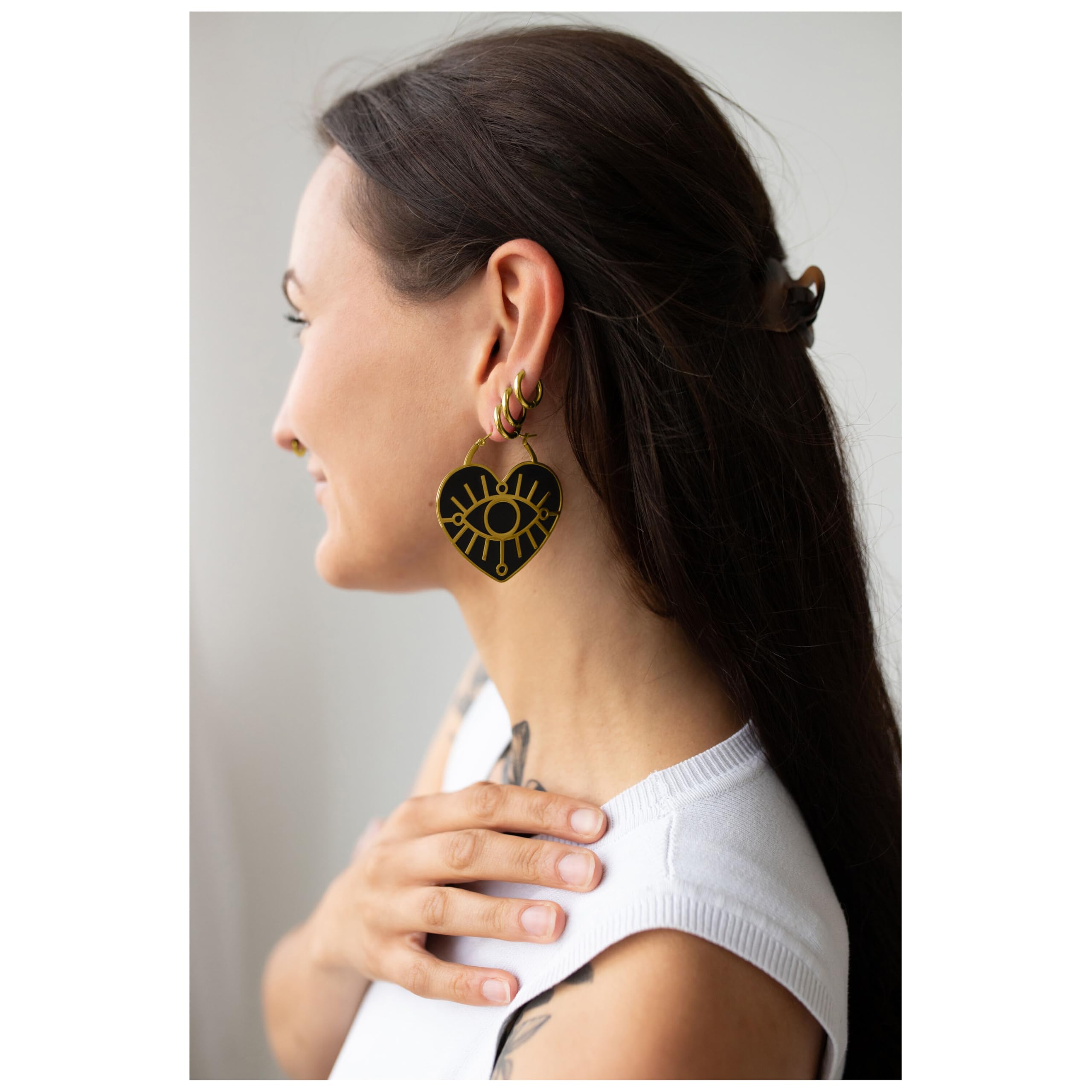 Wildcat Ohrringe - Soulmate Hoops - Gold