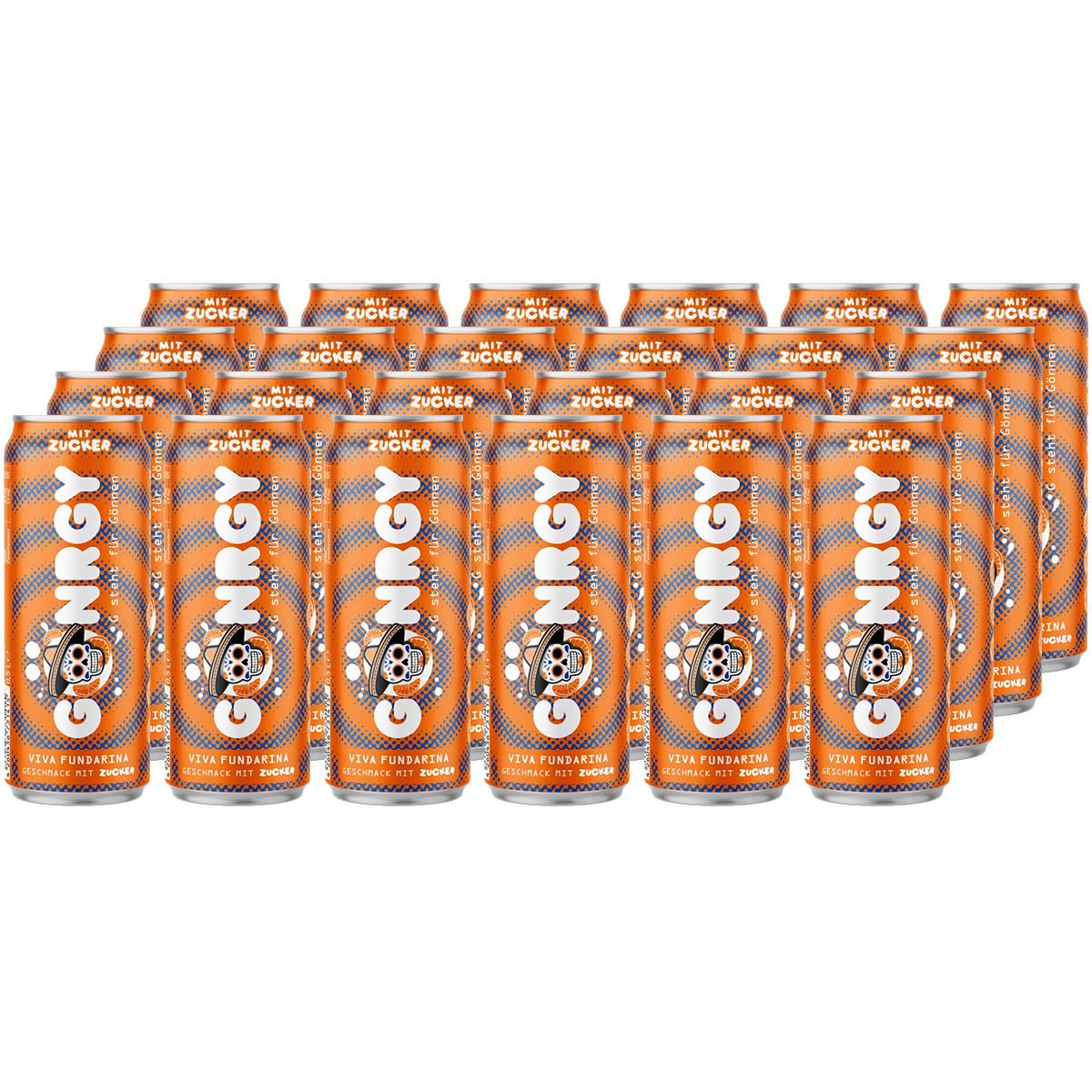 GÖNRGY Viva Fundarina Zucker Energy Drink 24x 500ml