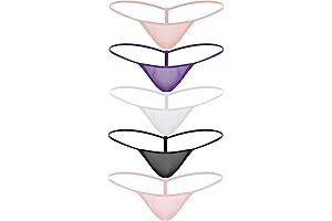 5 Pcs Micro Back G String