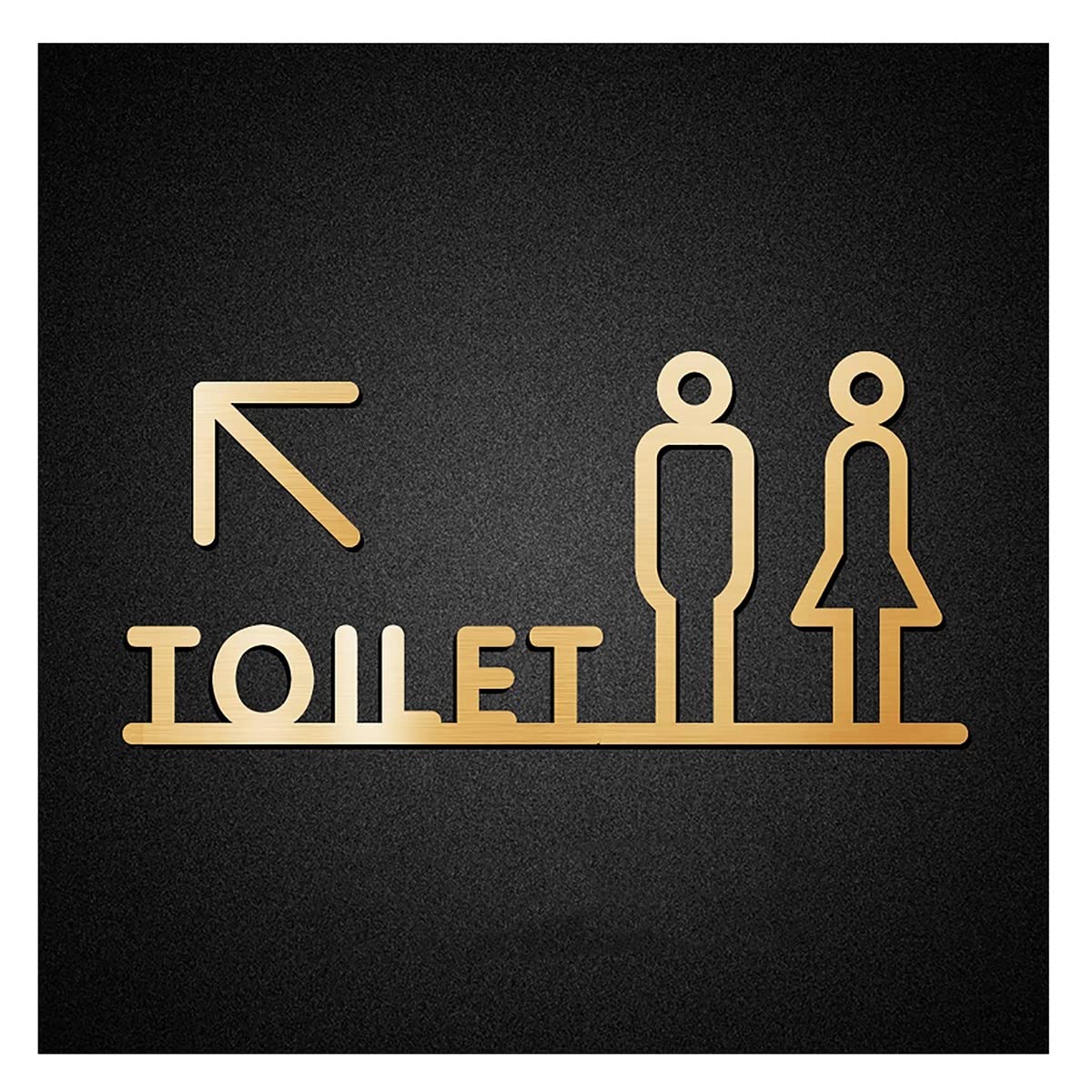Targhette Porta Bagno Uomo & Donna Con Muschio Naturale - Decorazione Murale Sostenibile, Bianco