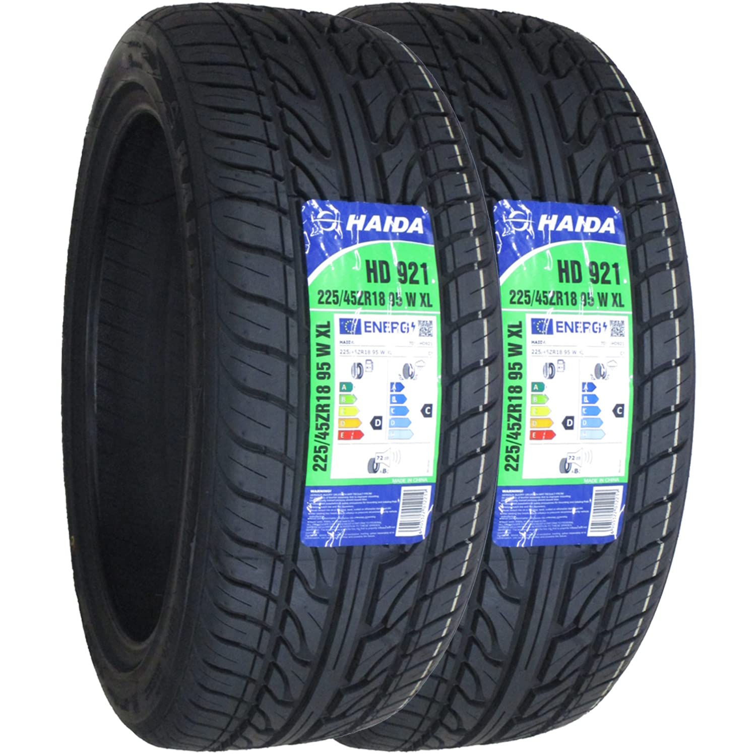 Amazon.co.jp: ハイダ(HAIDA) サマータイヤ HD921 225/45R18 95W 2本