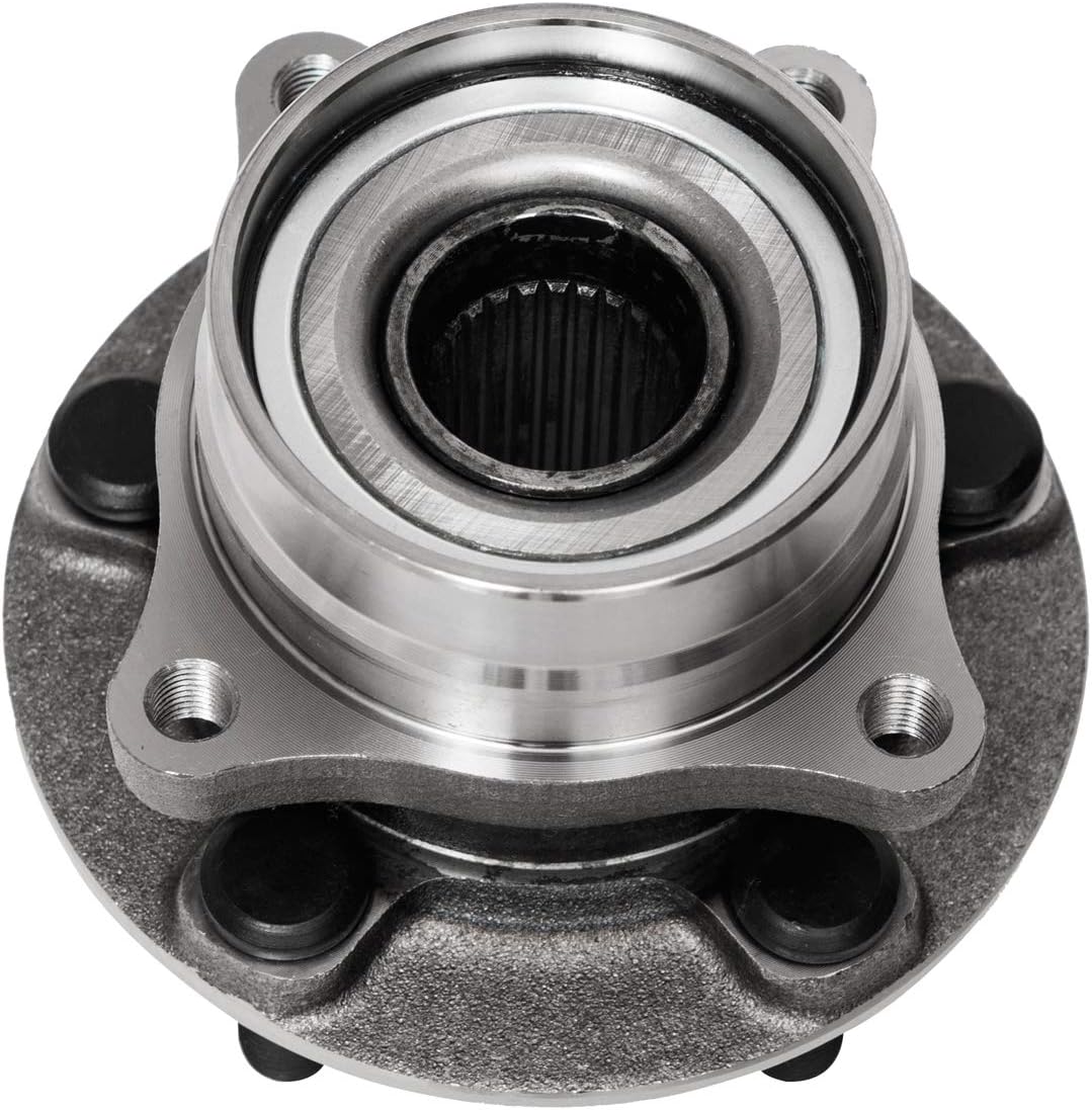 TUCAREST 513265 Front Wheel Bearing and Hub Assembly Compatible with 2004 2005 2006 2007 2008 2009 to-yota Prius [5-Stud Hub]