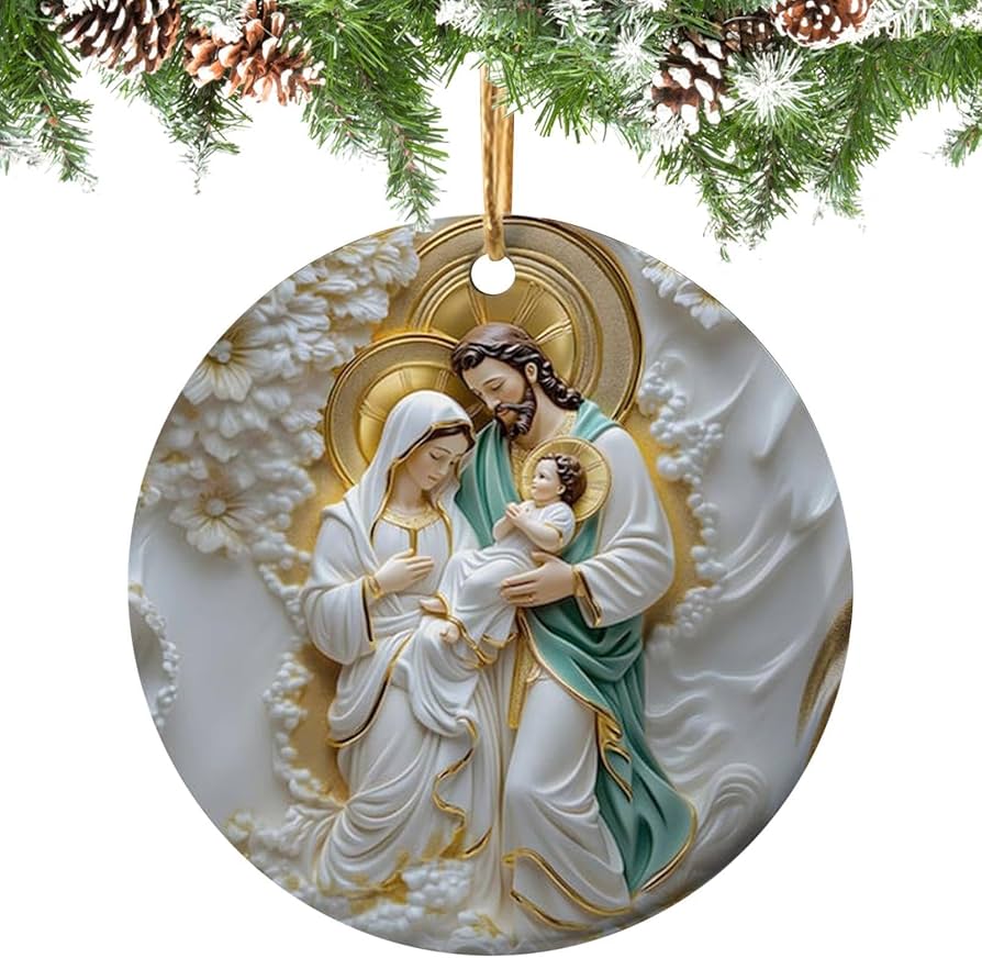 Amazon.co.jp: カトリックの装飾品、キリスト教のクリスマスの装飾品