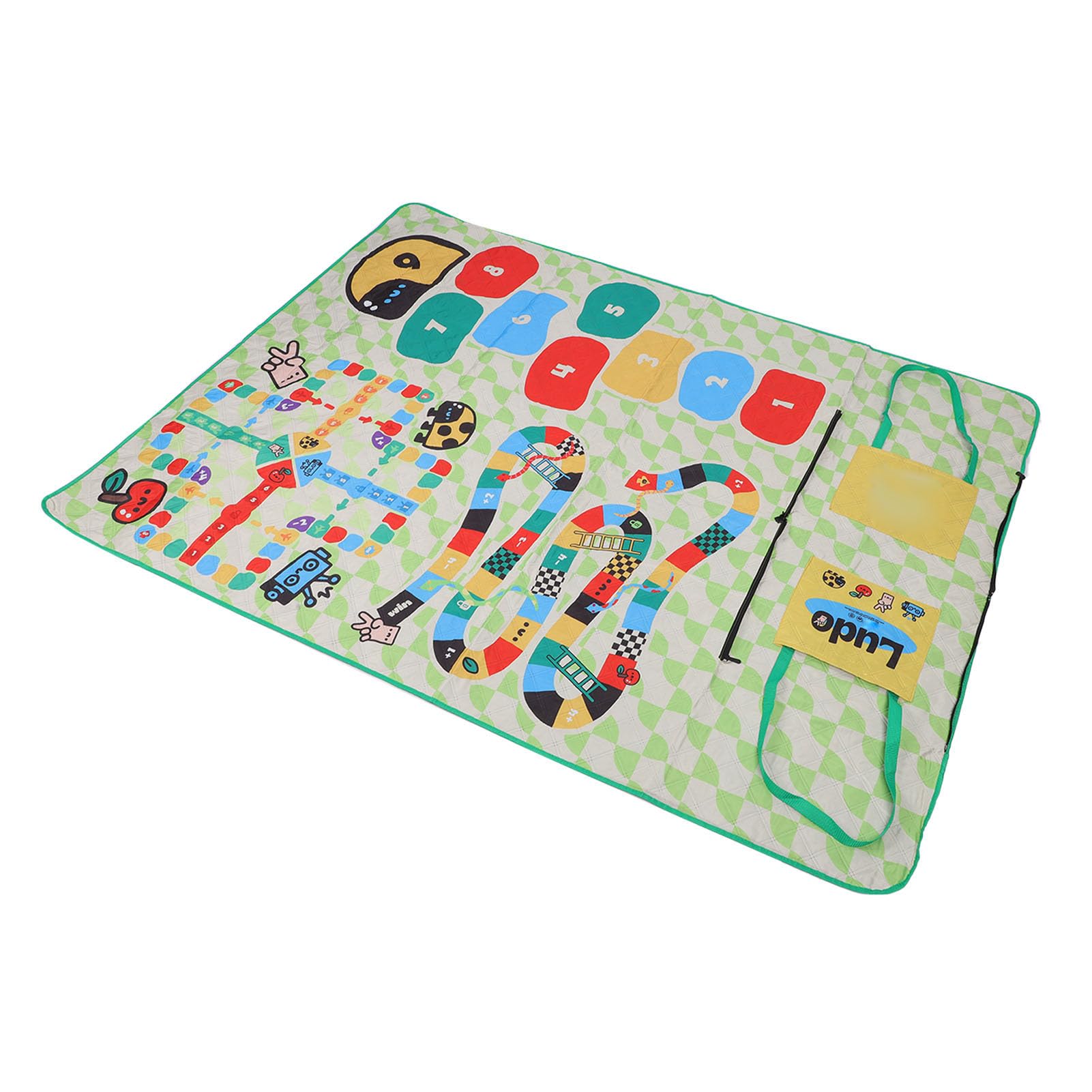 Matybobe Tappetino da Picnic, Grande e Spesso, Coperta da Gioco 3 in 1 per Esterni, per Gite Primaverili, Campeggi, Prati, Spiagge