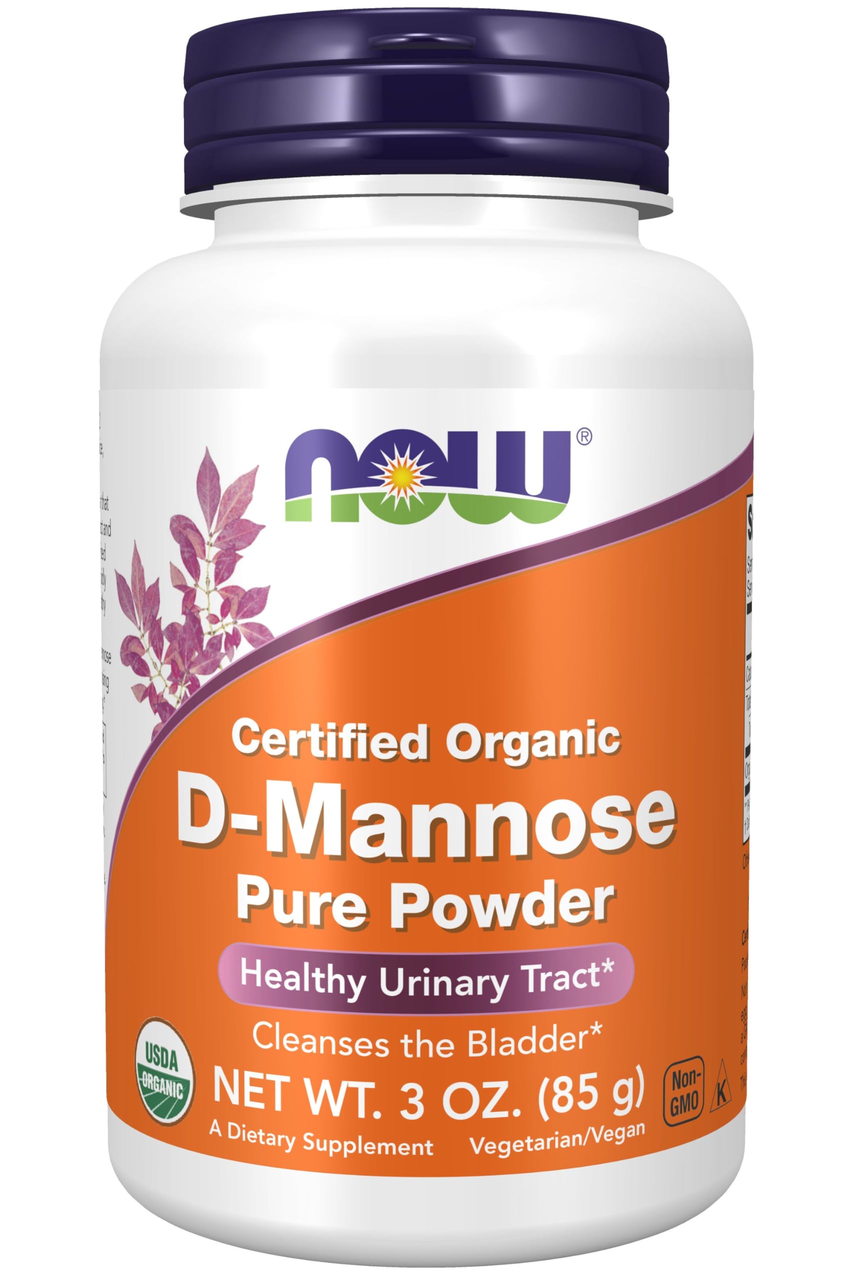 NOW Foods D-Mannose, Pure Powder - 85g
