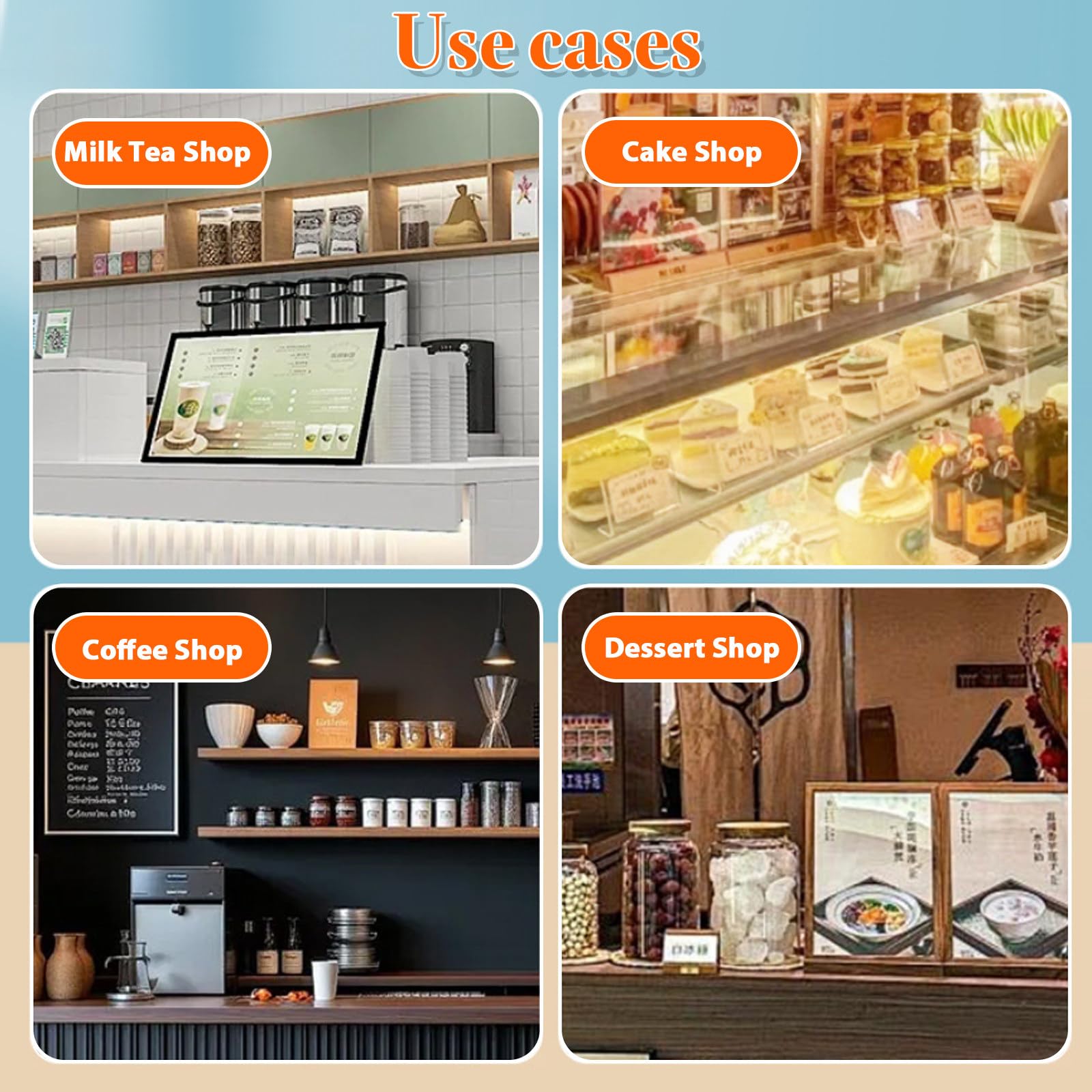 Vasos selladores de latas de plástico desechables, a prueba de fugas, 500 ml, 100 unidades, seguros e inodoros para carritos de alimentos y tiendas de comida para llevar