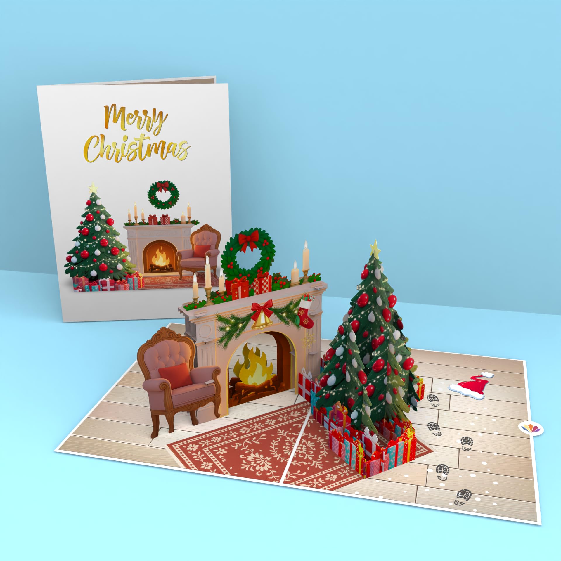 LIMAH® Carte De Vœux Pop-up 3D De Qualité Supérieure - Carte