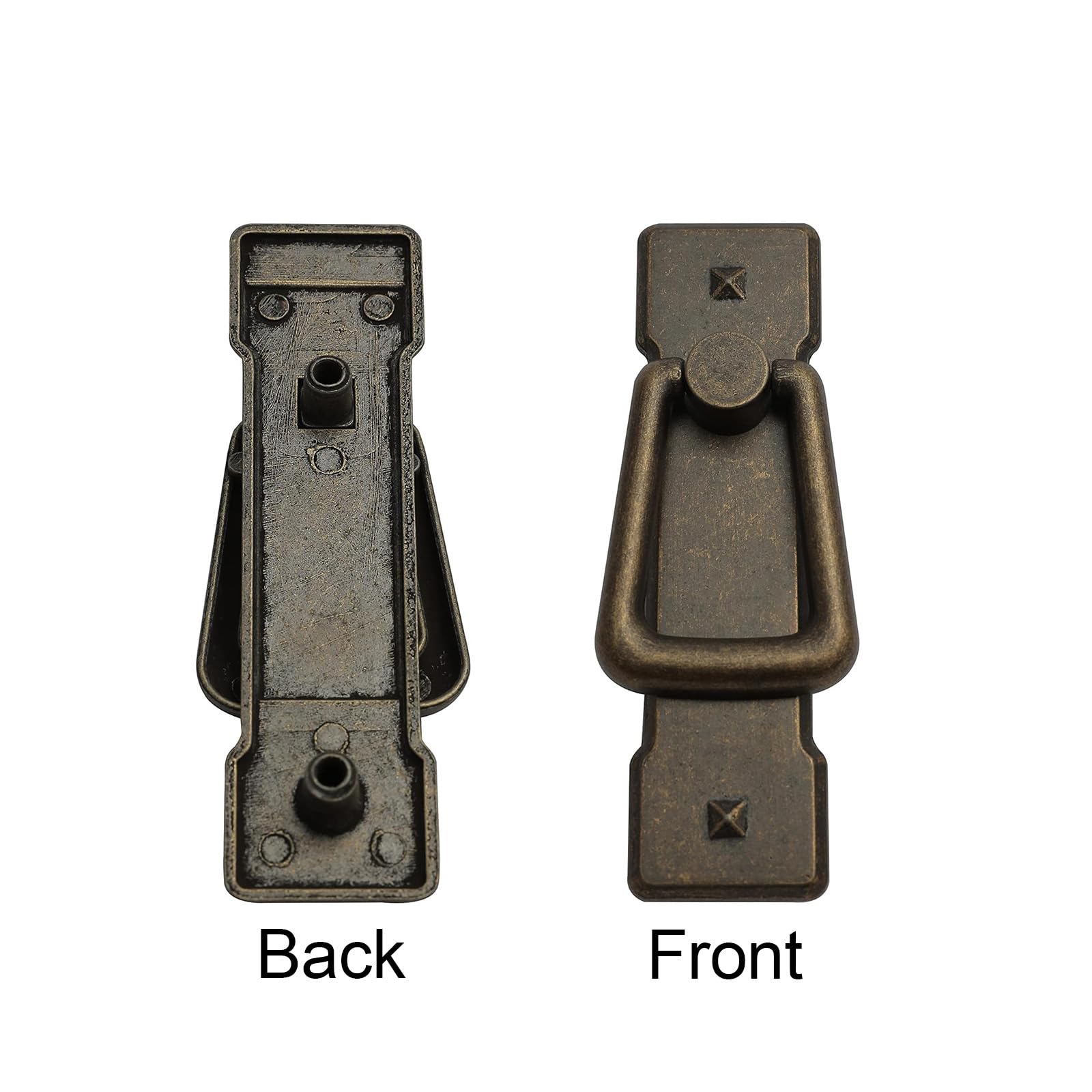 InYoHui 4PCS Vintage Drop Handles - Image 2
