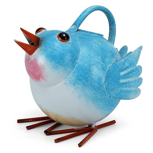 Metal Cute Bird Watering Can for Indoor/Outdoor Plants,Garden Functional Small