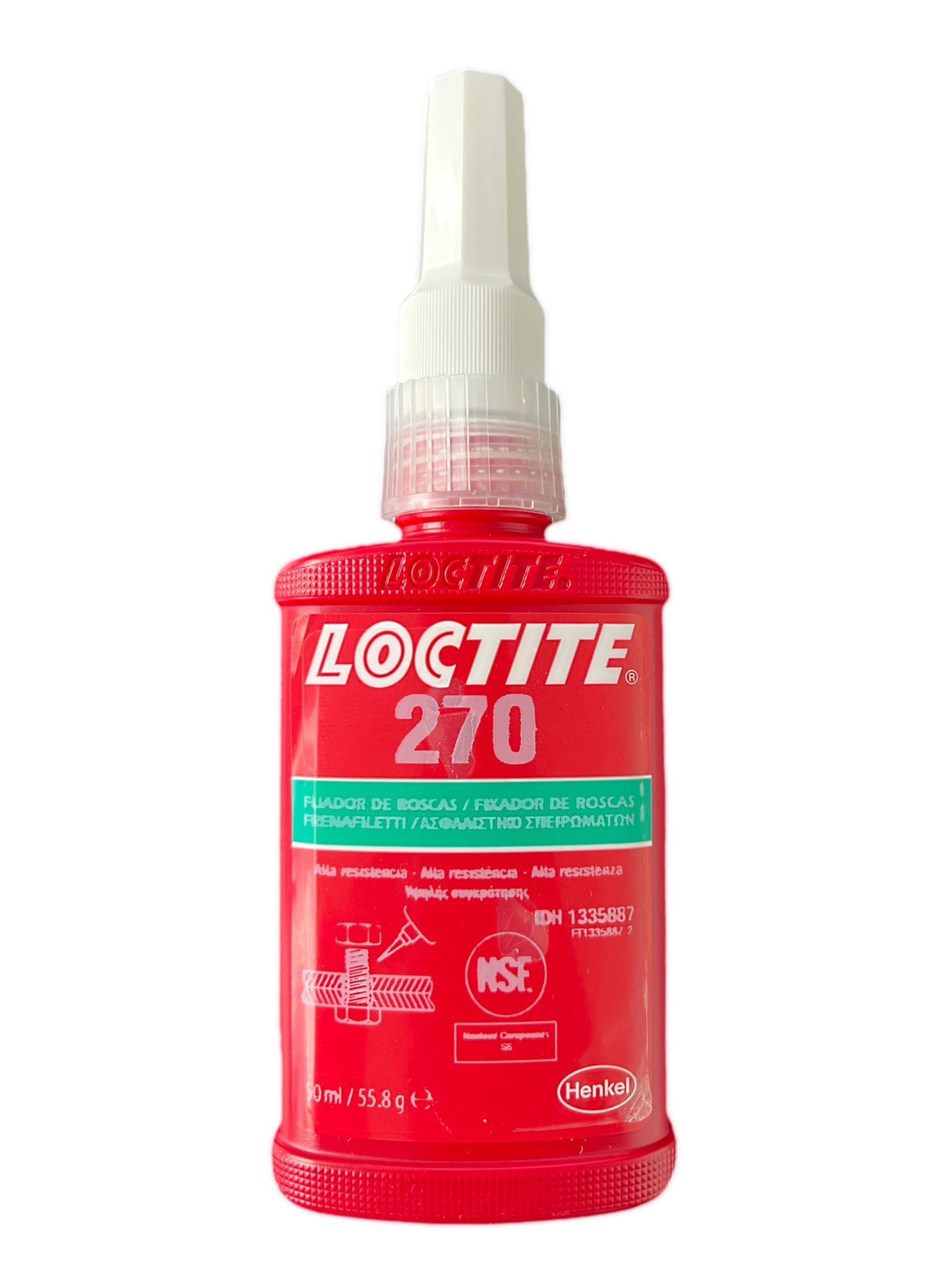 Loctite 270, 50ml, frenafiletti ad alta resistenza