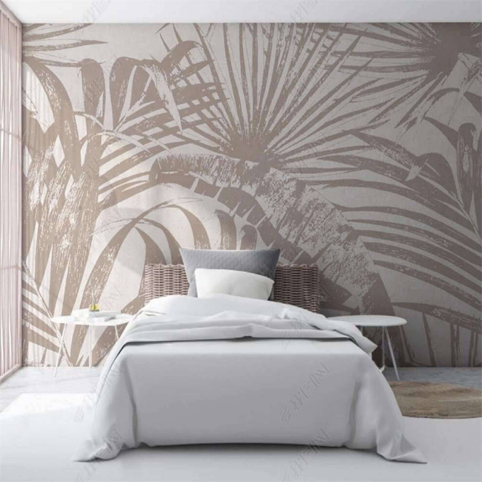 Carta Da Parati 3D Foglia Di Banana Minimalista Carta Da Parati Camera Letto Moderna Fotomurali 3D Gigante Murale Decorazione