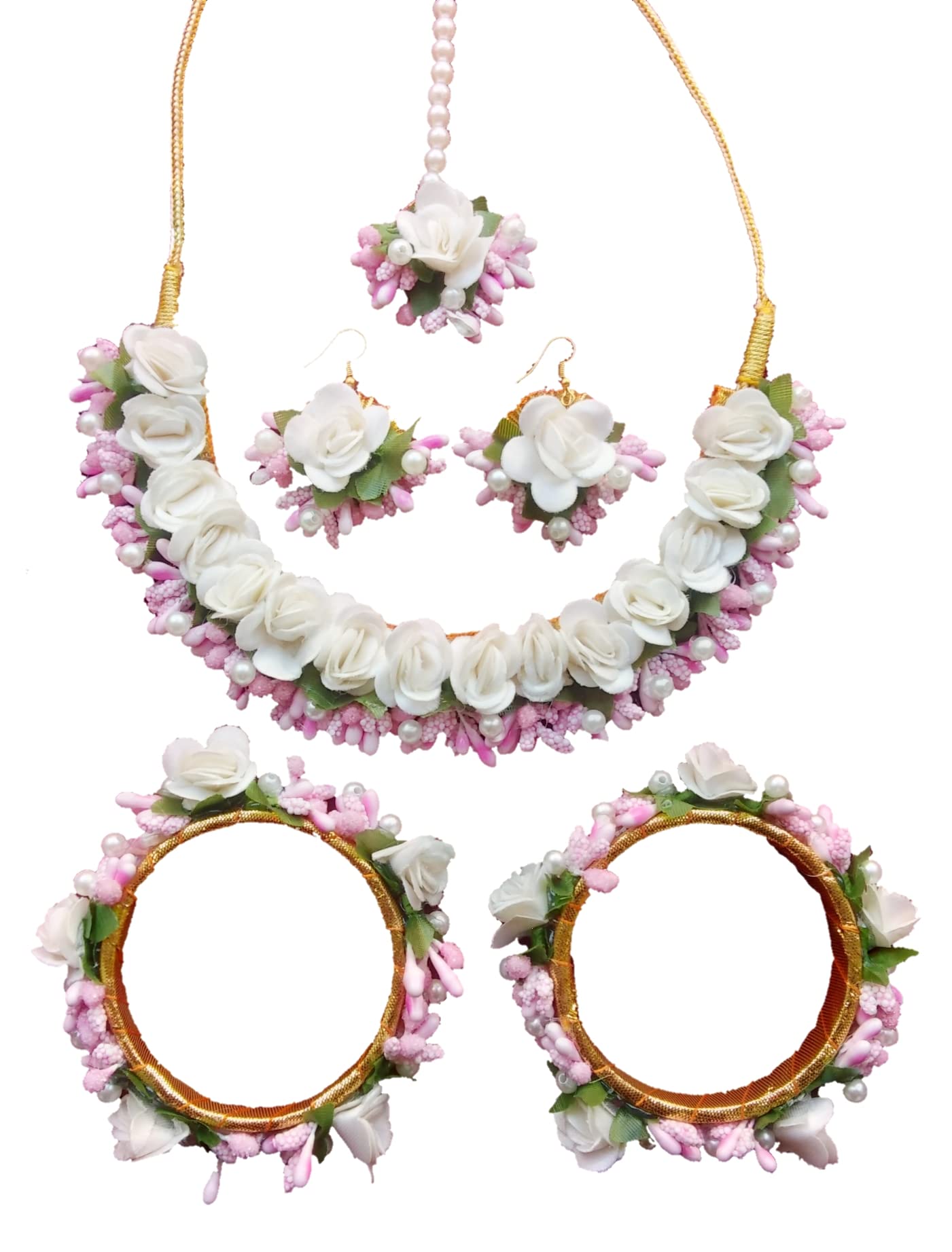 See full amazon price history chart for Your Handmade Store White- Baby Pink flower jewellery Set- Necklace, Earings, Mangtika, Bangles for Girls/Women (Haldi/Mehandi/Bridal/Wedding/Baby shower)(Style3) Your Handmade Store White- Baby Pink flower jewellery Set- Necklace, Earings, Mangtika, Bangles for Girls/Women (Haldi/Mehandi/Bridal/Wedding/Baby shower)(Style3) (B095C64T87) Amazon Price History, Amazon Price Tracker