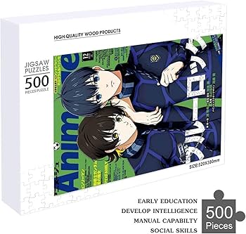 Amazon.co.jp: ブルーロック 潔 世一 蜂楽 廻 ジグソーパズル 300/500