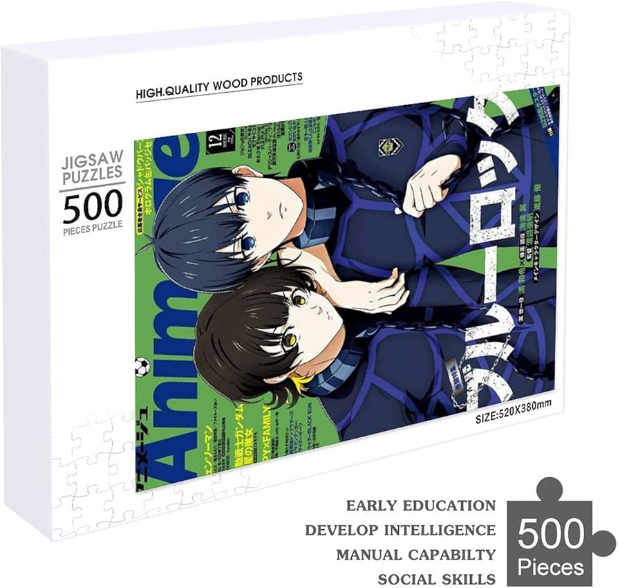Amazon.co.jp: ブルーロック 潔 世一 蜂楽 廻 ジグソーパズル 300/500