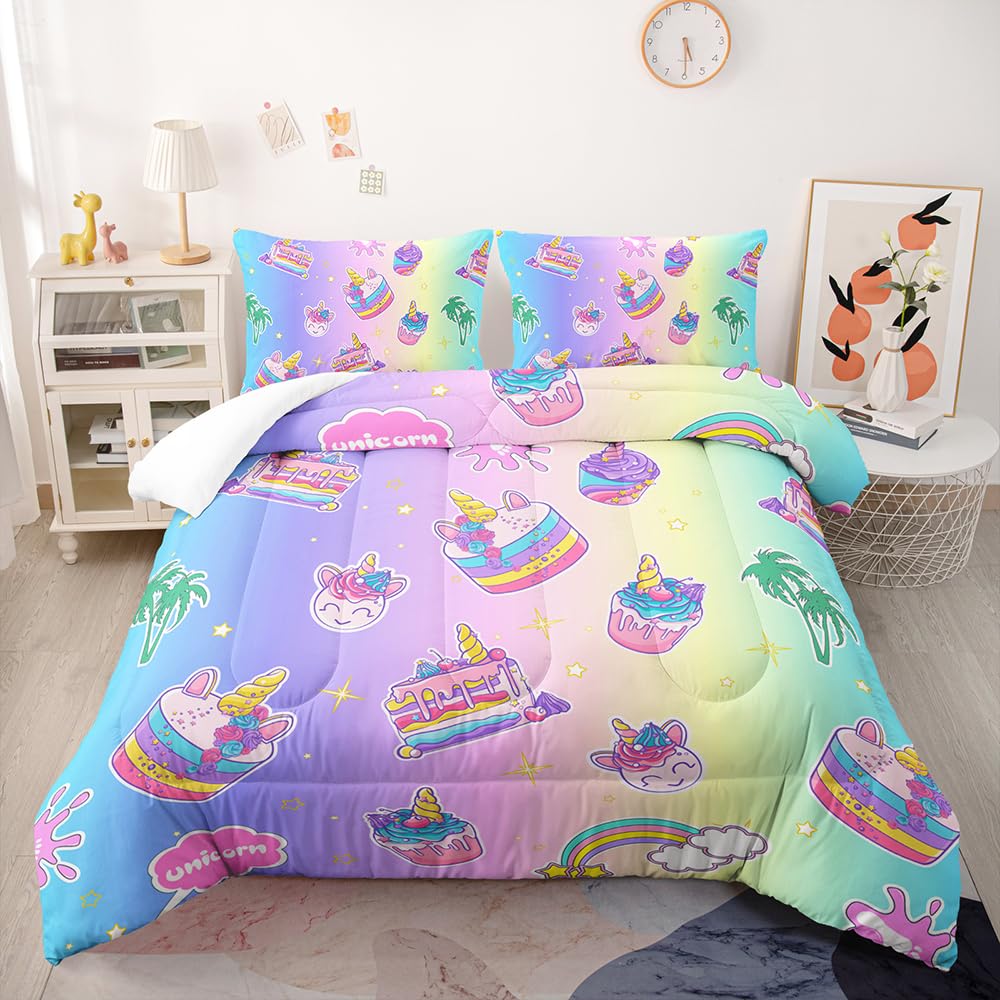 Edredon Amarillo, Verde Y Morado Colcha Microfibra Colcha Cama Transpirable Funda Nordica 4 Temporadas Edredón Lavable Edredon Nordico Relleno Nordico Cama+2 Fundas de Almohada(50x75) 240x220cm