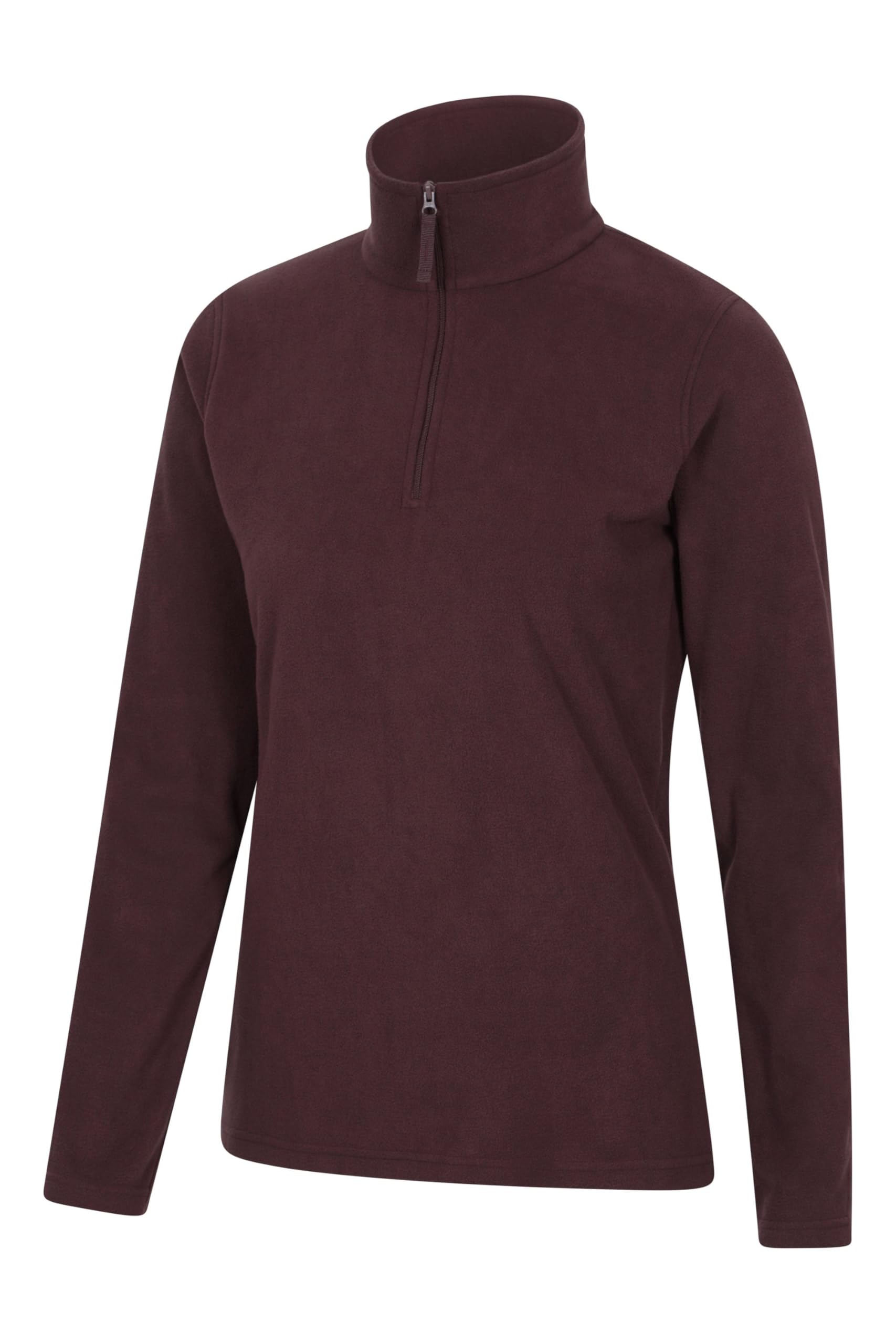 Mountain Warehouse Camber Half Zip Women's Fleece - Lightweight, Warm & Cosy Half Zip Sweatshirt - Best for Spring Summer, Camping, Outdoors, Travelling & Hiking — view 7