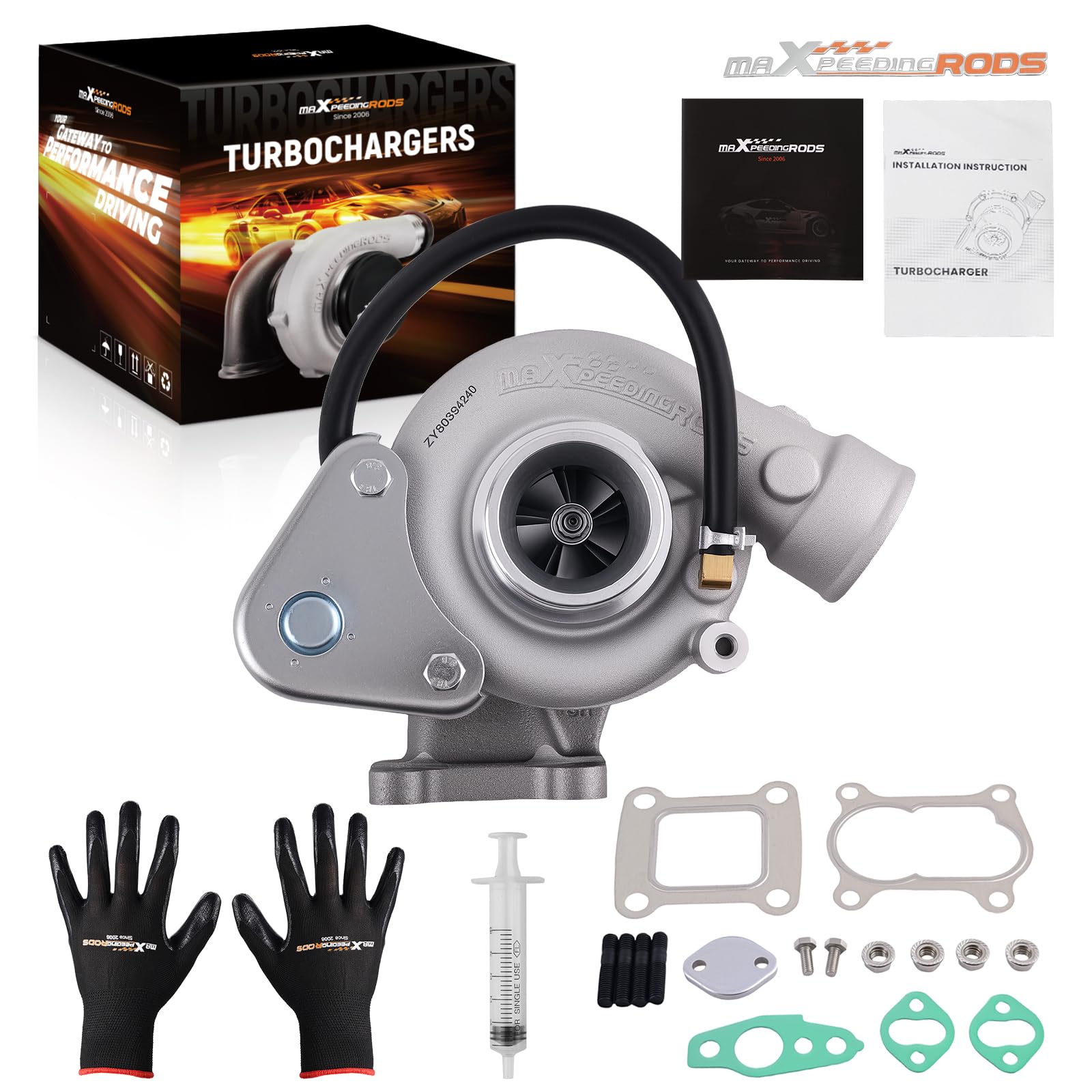 maXpeedingrods Turbocompresor CT20 Turbo para motor 2L-T para Toyota 4-RUNNER Hiace LANDCRUISER 2.4L para Toyota Hilux TD (LN7RNZ) 2LT