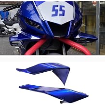 for YZF-R7 YZF R7 YZF r7 2025 2024 2023 2022 2021-2018 Accessories Motorcycle Fixed Wind Wing Side Spoiler Fairing Kit Aerodynamic Side Wing Deflector Blue