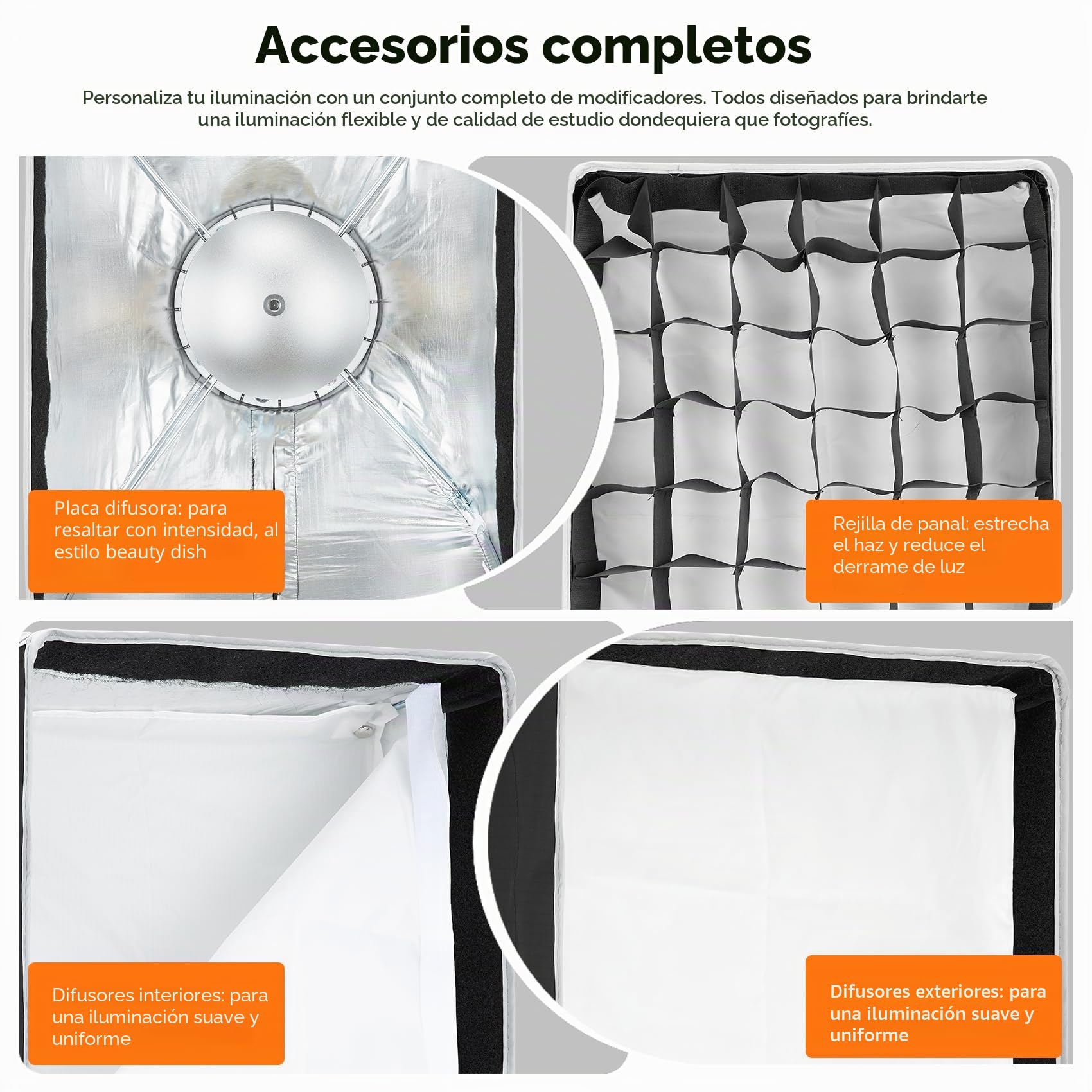 Godox UL-BOX-90 Rectangular Softbox 90x90cm Rápido Interruptor Softbox | Bowens Mount para MS200-V MS300-V SK400II-V DP400III-V DP600III-V SL60W SL60IID SL60IIBi SL100D SL100Bi y Otro Estudio Flash