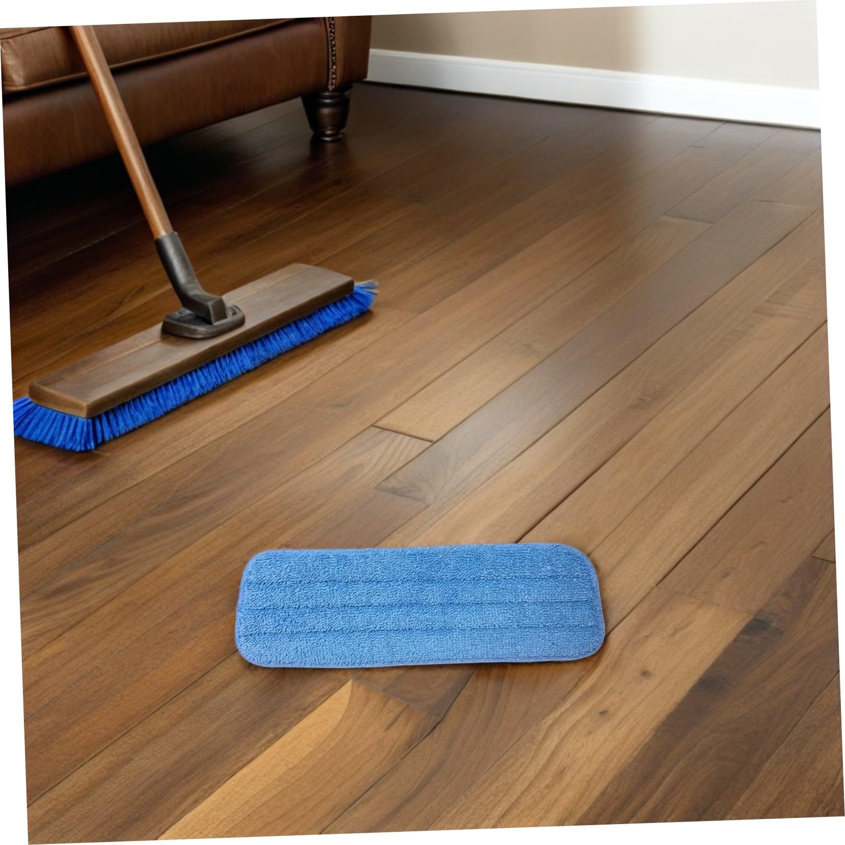 10 Piezas Mopas de Microfibra Lavables para Limpieza de Recambios Reutilizables para Baldosas y Vinilo Almohadillas Absorbentes para Limpieza