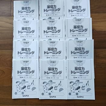 サピックス sapix 2024年度 3年生 テキスト 基礎力 テスト 一年分 サピックス sapix 2024年度 3年生 テキスト 基礎力 テスト 一年分