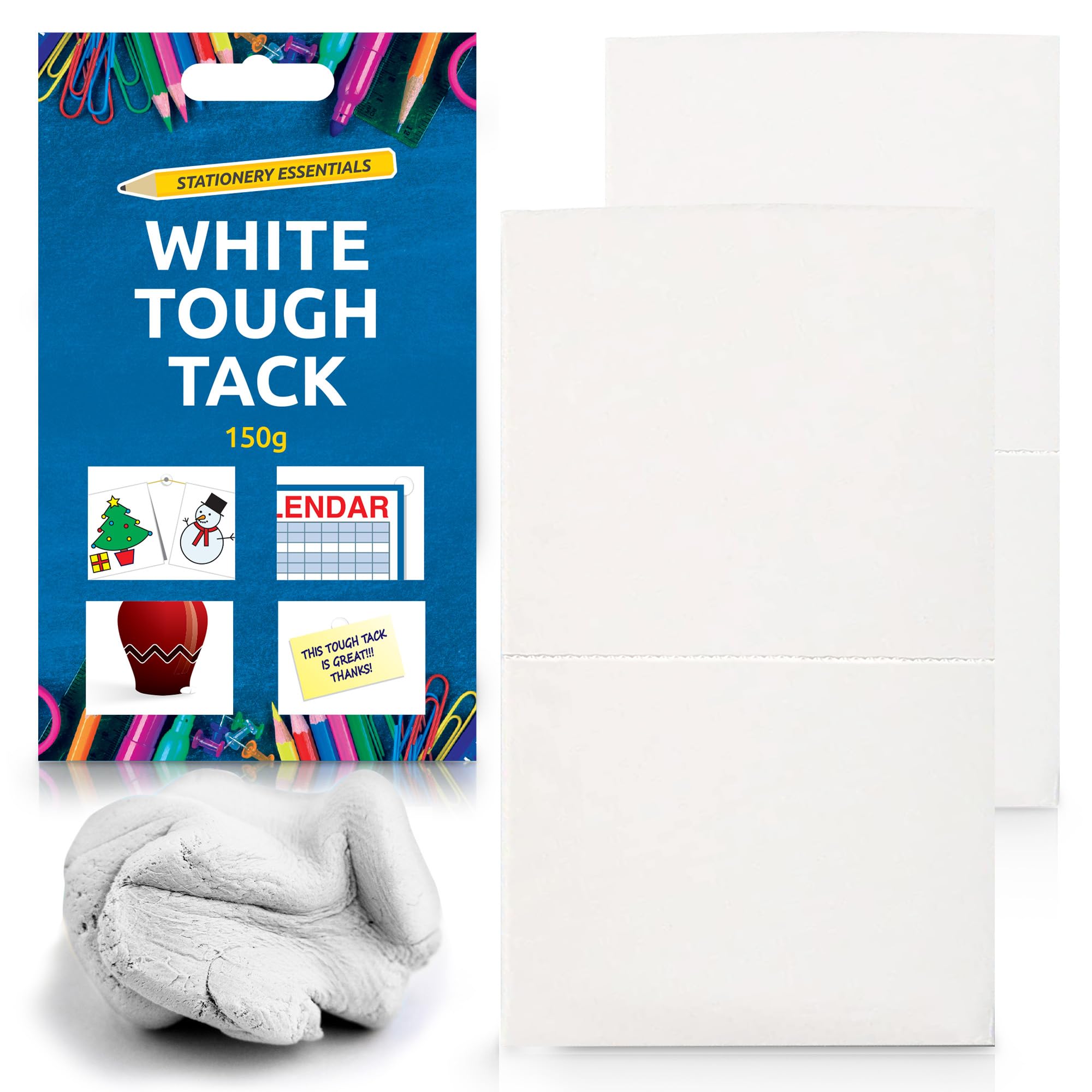 Faber-Castell Tack-It Klebemasse 50 g wiederverwendbar weiß, 2,14 Faber-Castell Tack-It Klebemasse 50 g wiederverwendbar weiß, 2,14