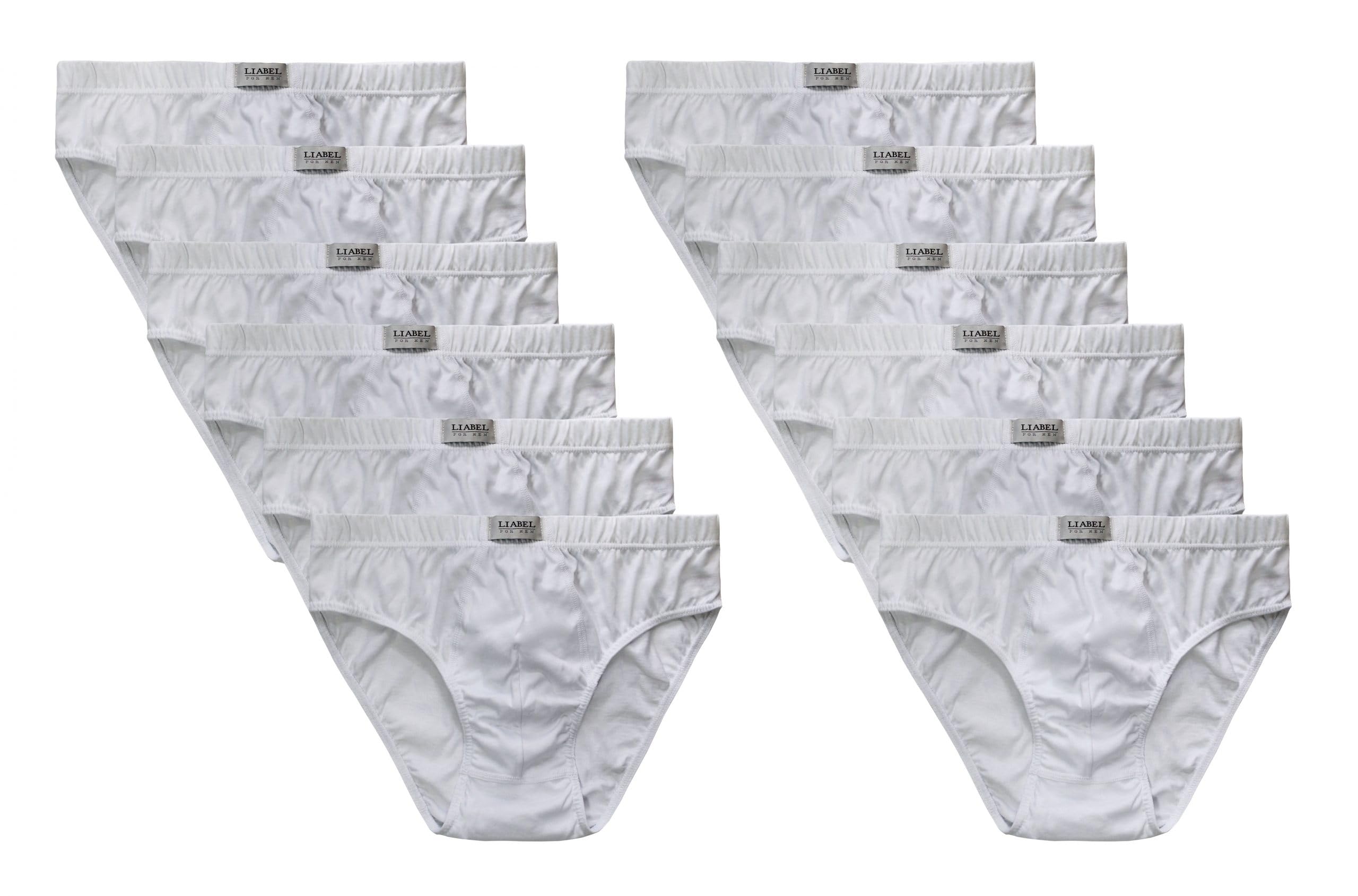 Liabel Slip Boxer Uomo in Cotone/Cotone Mercerizzato, Art. 940/959, Pacco da 3, 6 e 12 Limited Edition