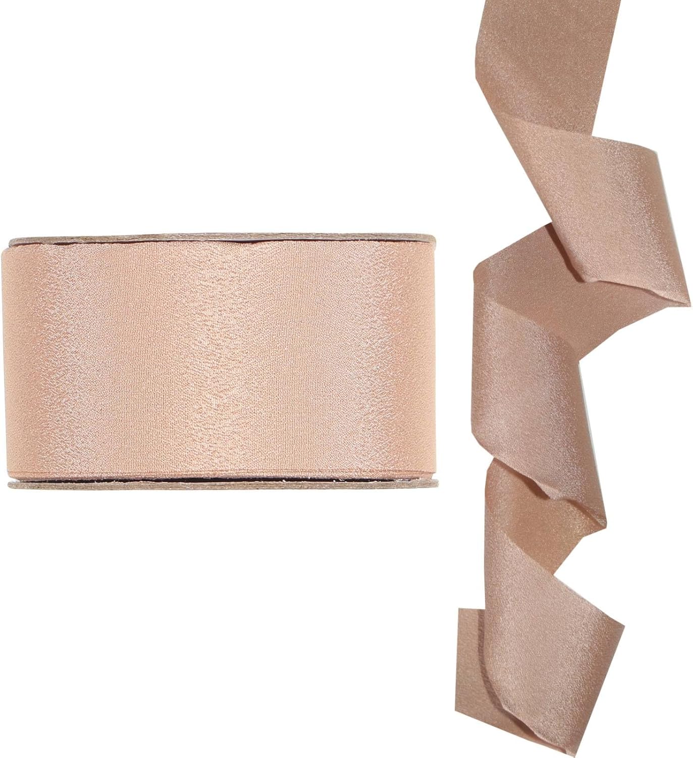 Amazon.com: Gift Ribbon Champagne Ribbon 1-1/2 Inch 26 Yards Champagne ...