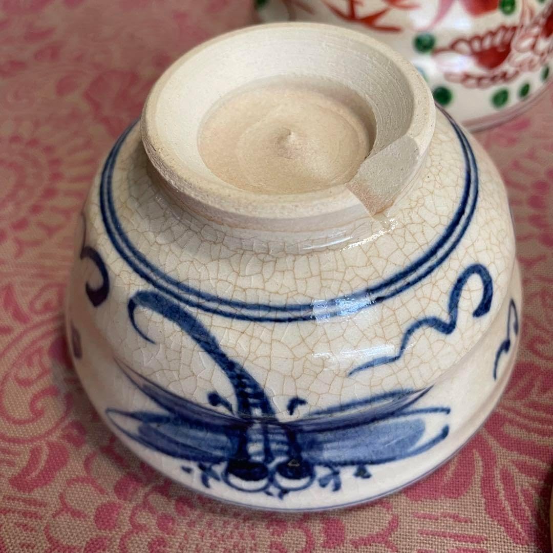 H970○織部焼 中垣連次氏 スクエア浅鉢【4個】未使用 Amazon.