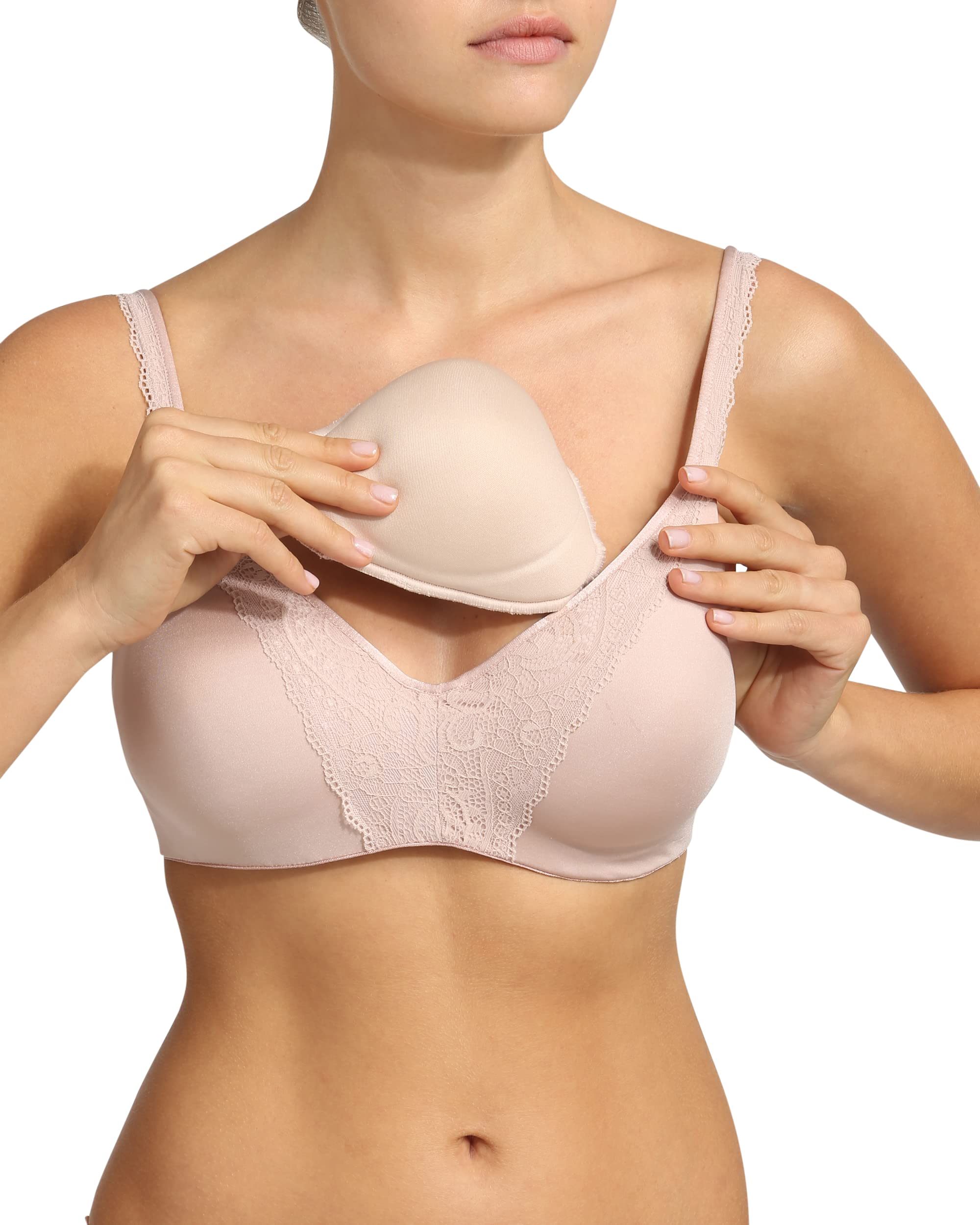 DIMLingerie Femme Women's Prothese Mammaire Bra