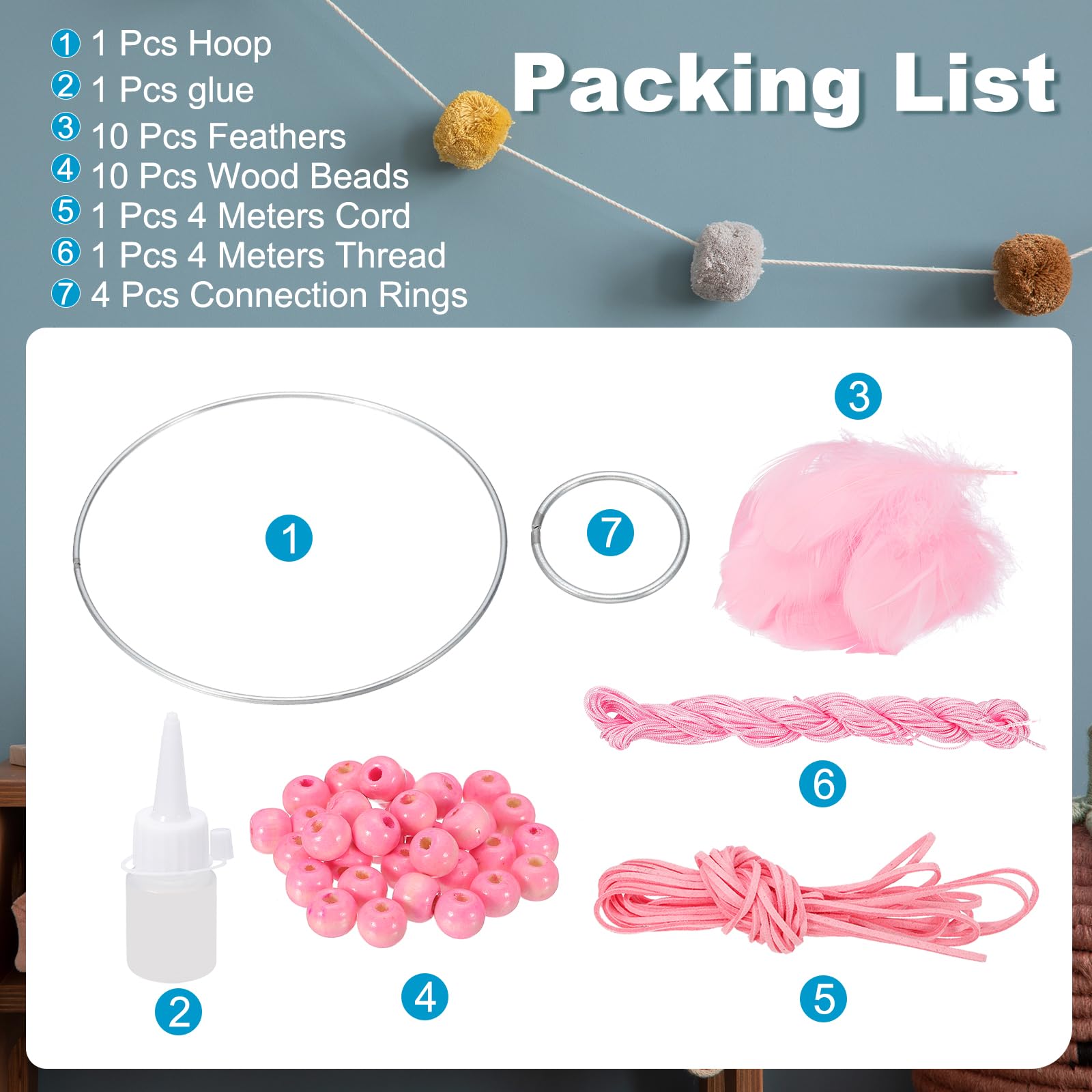 PATIKIL DIY Dream Catcher - Image 3