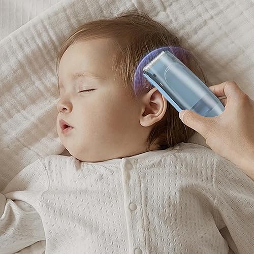 Miniatura 3 de Cortadora de pelo silenciosa para bebés, ultra silenciosa, resistente al desgaste, impermeable, cortadora de pelo eléctrica para niños para corte de