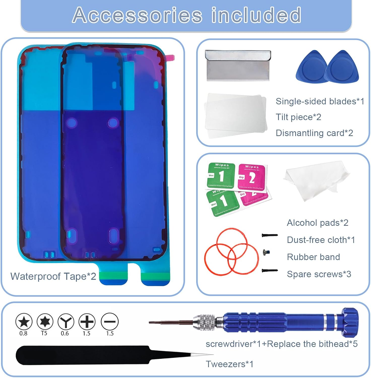 16 Pro Back Glass Replacement with Wireless Charging Flex Cable and Camera Frame All Parts for iPhone 16 Pro(6.3Inch Desert Titanium) Replacement of Equipment Waterproof Tape