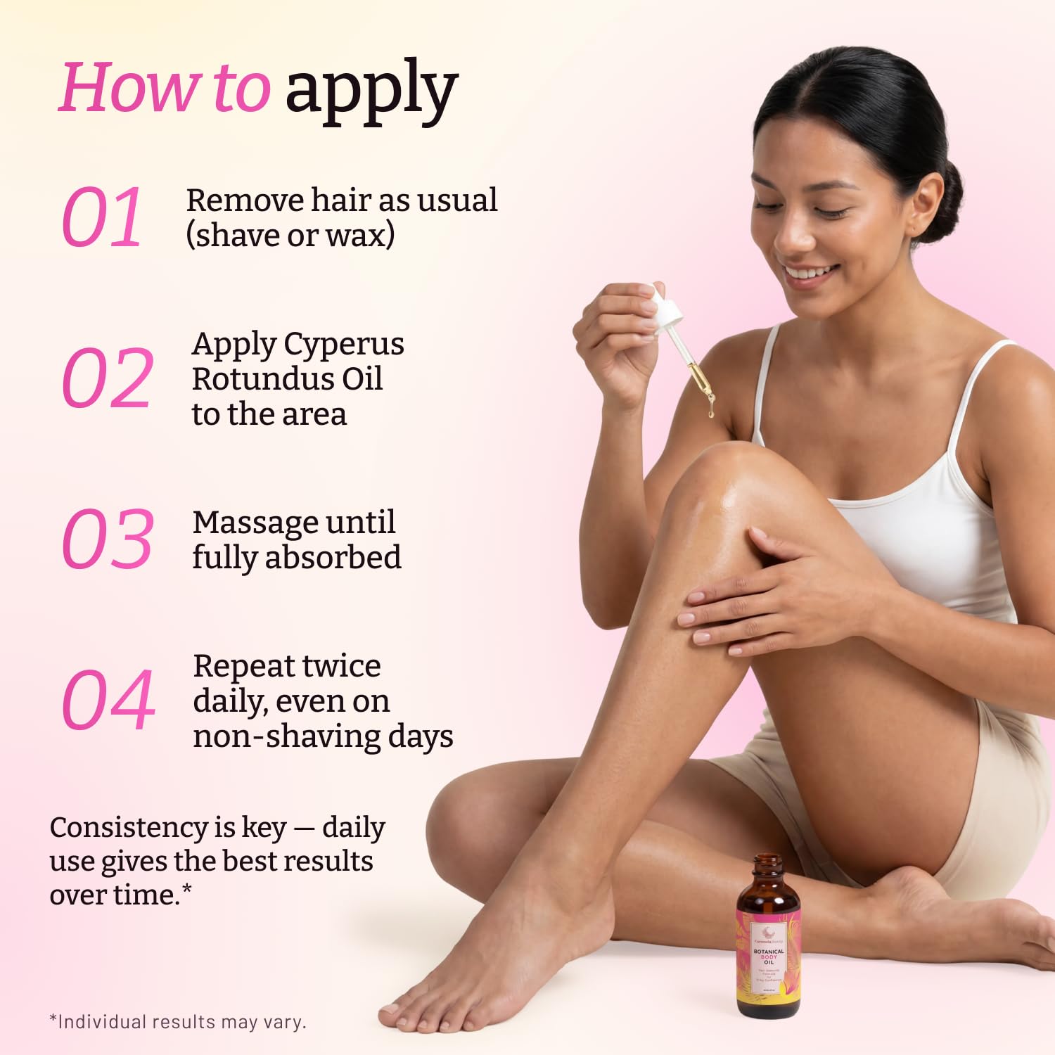 Cyperus Rotundus Oil 60ml After-Shave and Post-Wax Moisturizer Botanical Body Oil with Jojoba Rosehip and Sweet Almond Oils for Silky Smooth Skin All Skin Types product thumbnail 6