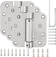 Vista 1 de Cierrapuertas automático residencial de 4 pulgadas, bisagras de puerta de cierre automático, bisagra de puerta con resorte para puertas de garaje