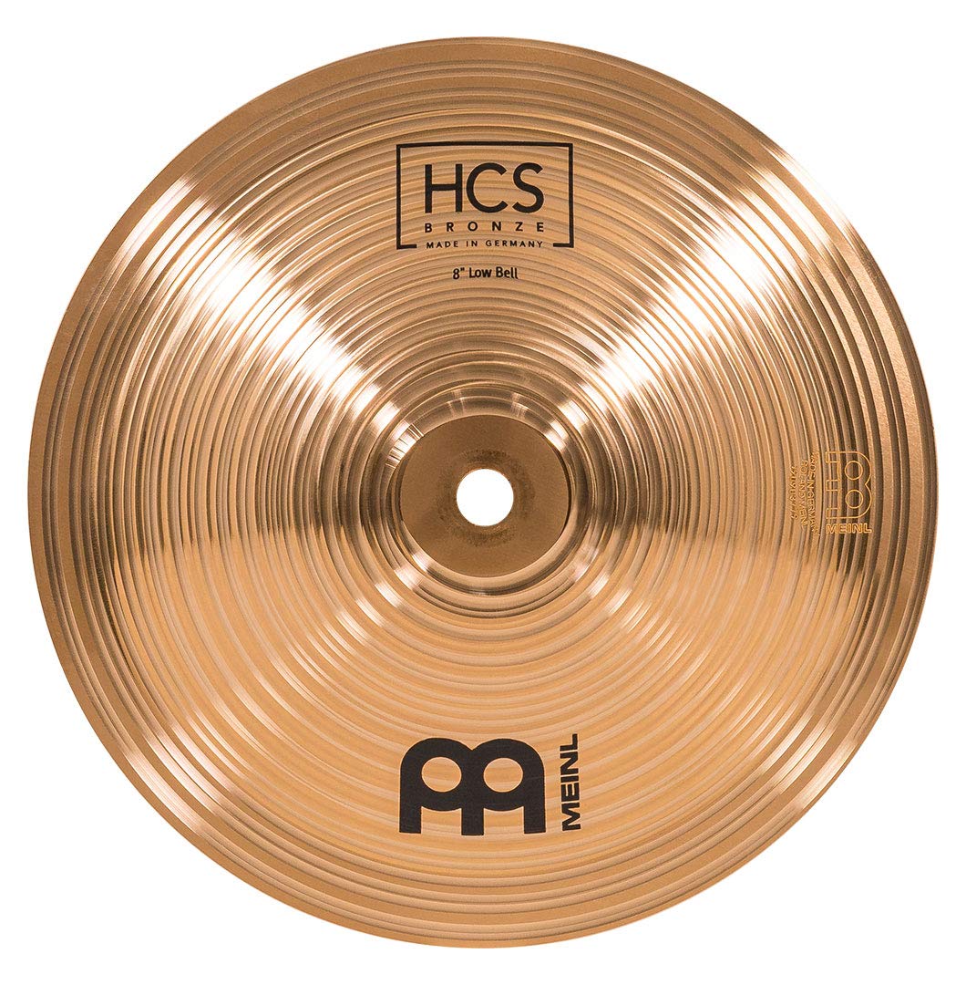 Meinl HCS Bronze HCSB8BL B8 Bronze - Set de platillos bajos, color bronce
