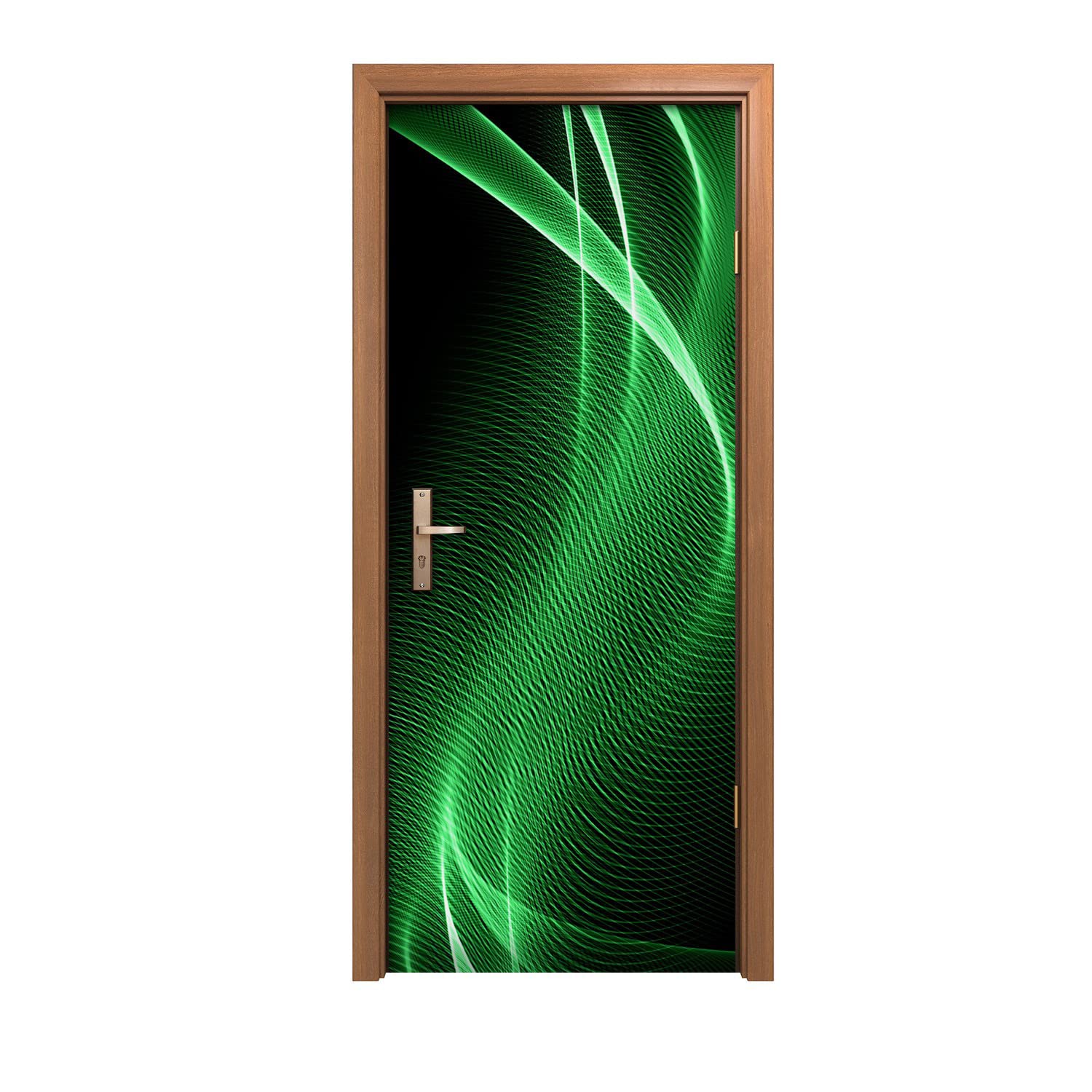 Autocollant de porte vagues Coloray adhésif lavable pour relooker une pièce