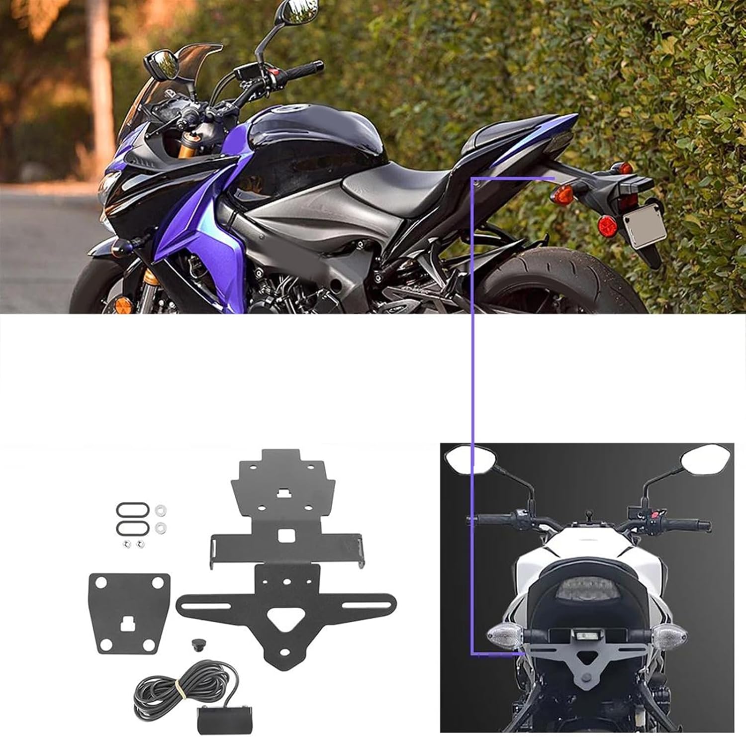 Amazon.com: Xitomer Fender Eliminator Fit for GSX-S1000 GT 2026