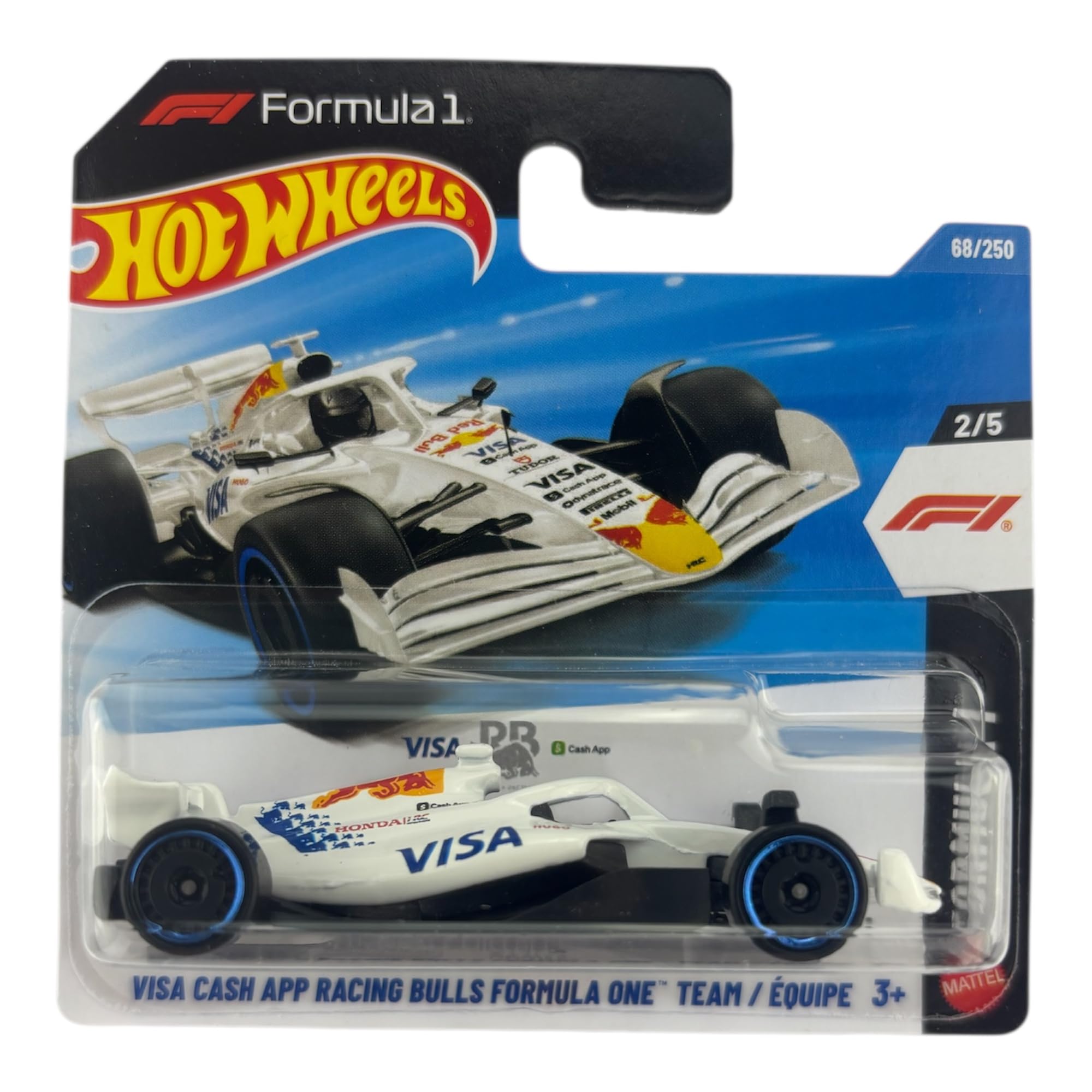 Hot Wheels Racing Bulls Formula 1 Team - Formula 1 2/5 - JJJ35 - Short Card - F1 Auto da corsa - Mattel 2026 (68/250) - 1:64