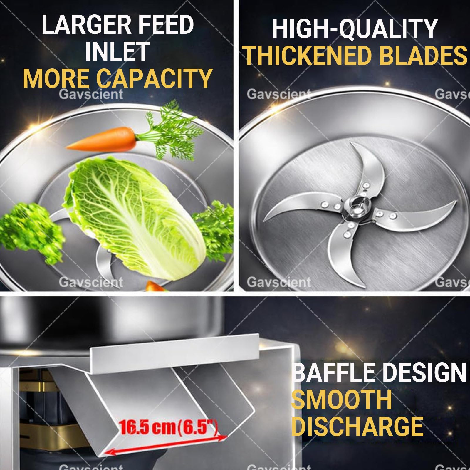 Procesador de alimentos, picador multifuncional, 3500 RPM de alta potencia, acero inoxidable grueso, ideal para cocinar en casa, alimentación de aves de corral, verduras, granos, cacahuetes, 1000 W